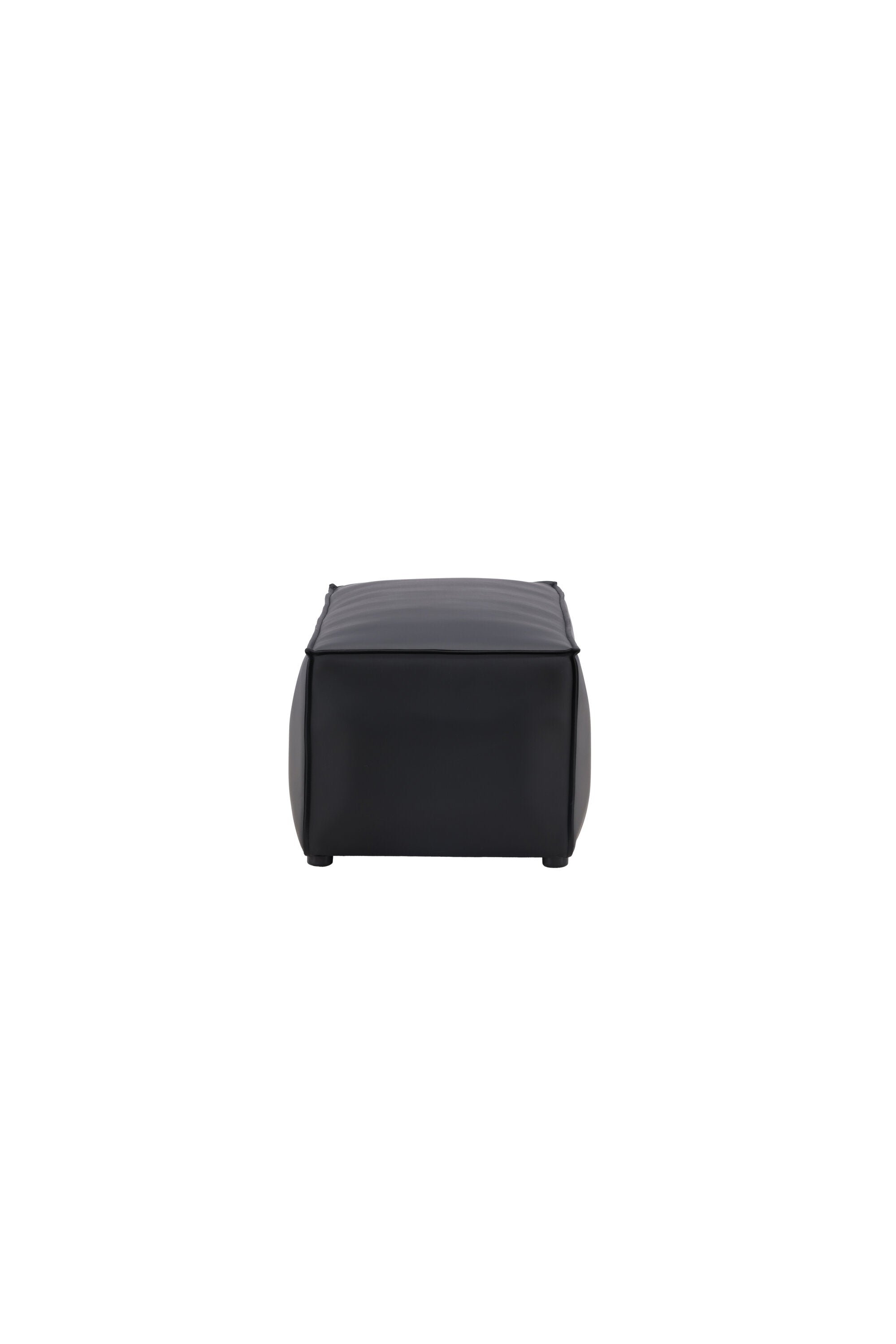 Palmero Hocker in Schwarz präsentiert im Onlineshop von KAQTU Design AG. Pouf ist von Venture Home