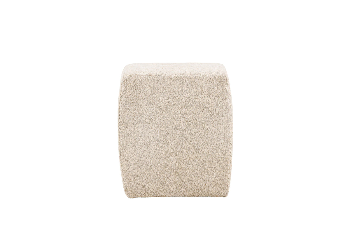 Neapel Pouf in Beige präsentiert im Onlineshop von KAQTU Design AG. Pouf ist von Venture Home