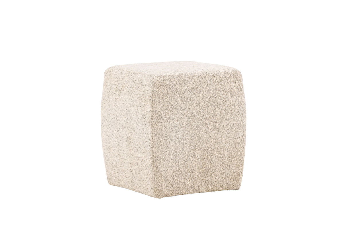Neapel Pouf in Beige präsentiert im Onlineshop von KAQTU Design AG. Pouf ist von Venture Home