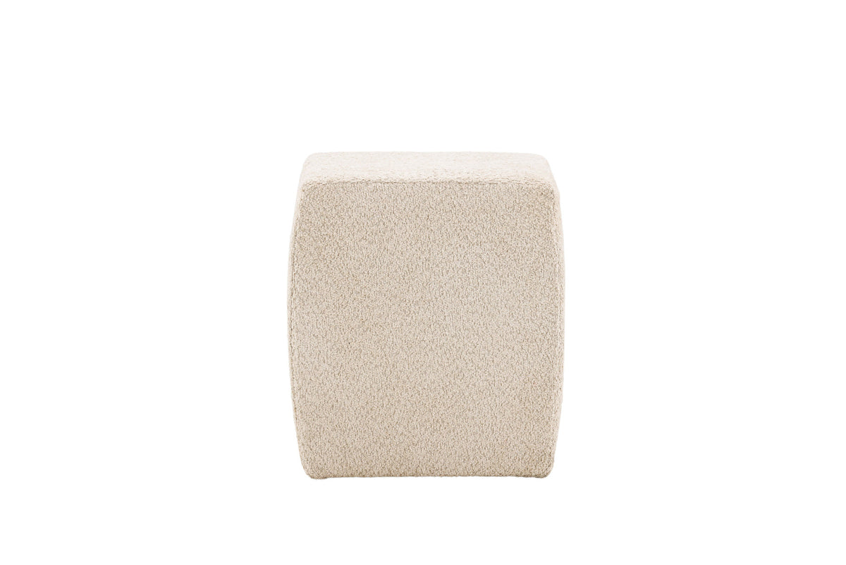 Neapel Pouf in Beige präsentiert im Onlineshop von KAQTU Design AG. Pouf ist von Venture Home