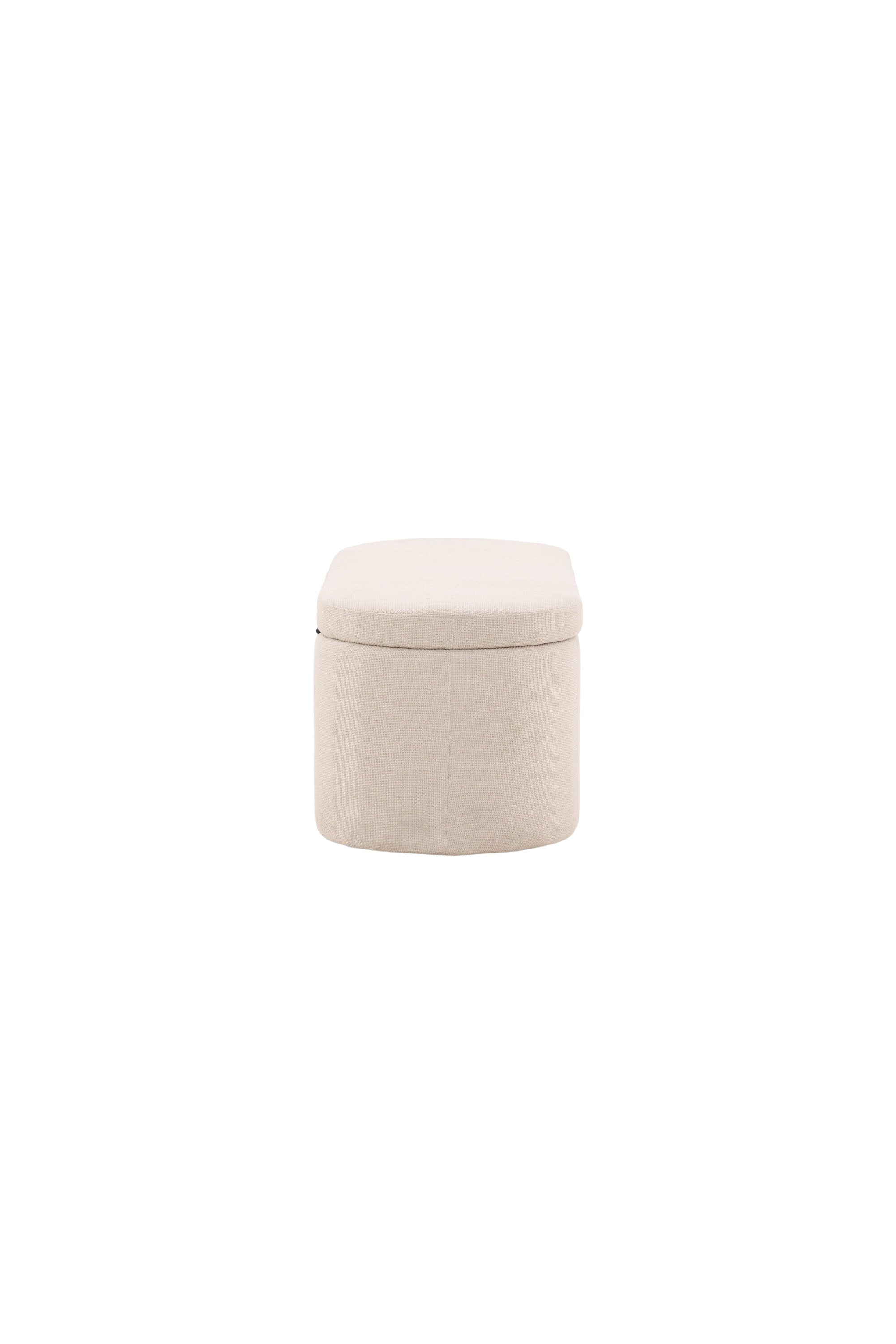 Potenza Ottoman in Cremefarben präsentiert im Onlineshop von KAQTU Design AG. Ottoman ist von Venture Home