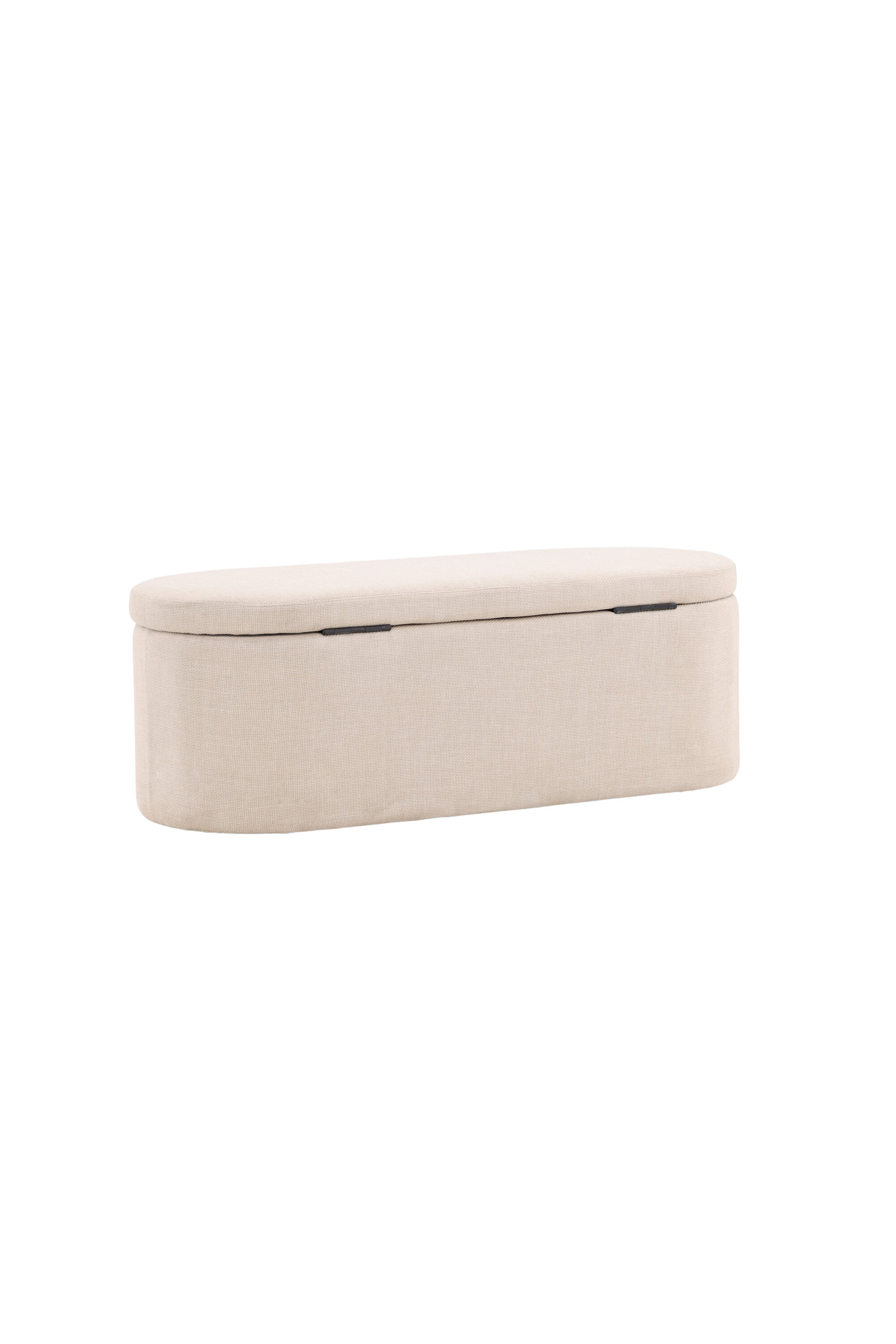Potenza Ottoman in Cremefarben präsentiert im Onlineshop von KAQTU Design AG. Ottoman ist von Venture Home