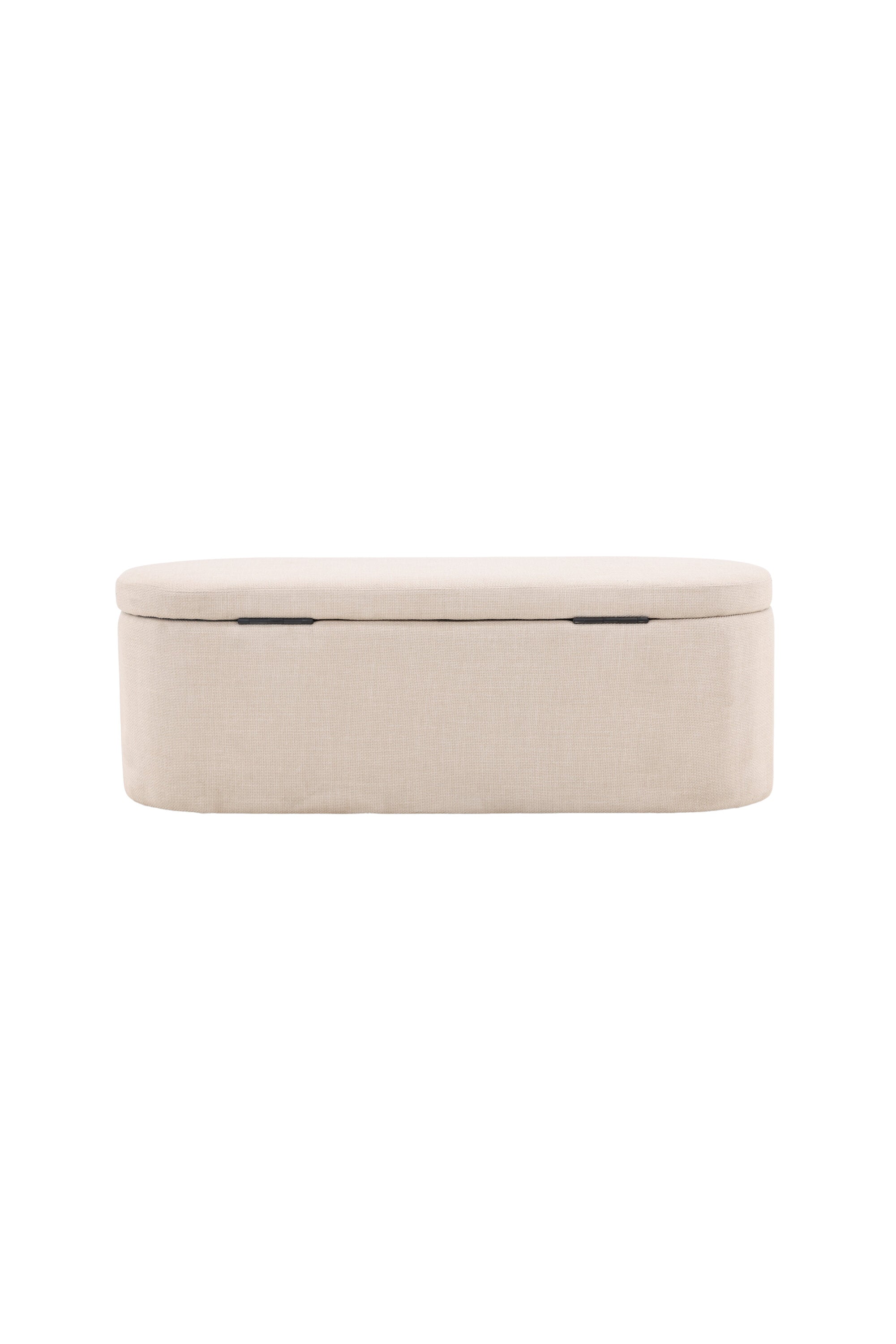 Potenza Ottoman in Cremefarben präsentiert im Onlineshop von KAQTU Design AG. Ottoman ist von Venture Home