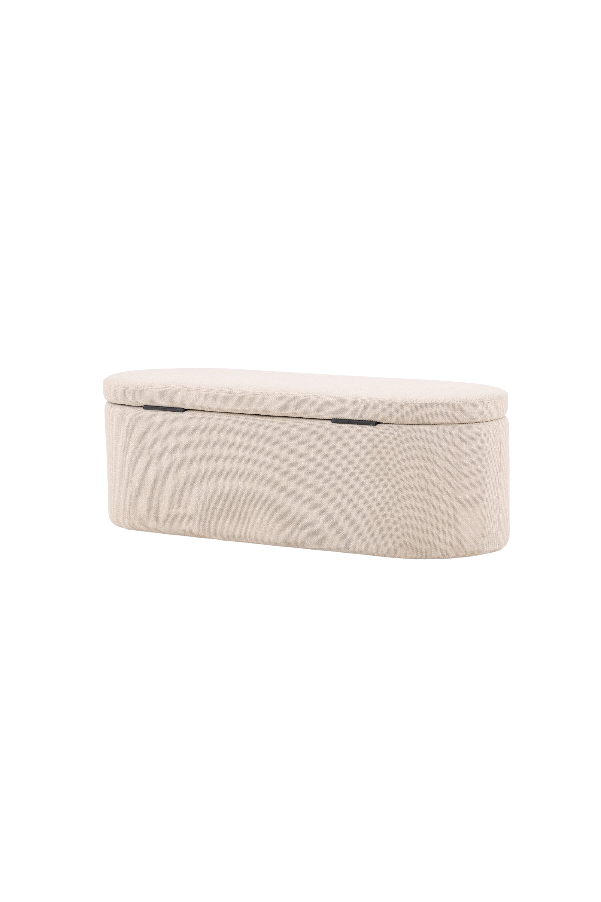 Potenza Ottoman in Cremefarben präsentiert im Onlineshop von KAQTU Design AG. Ottoman ist von Venture Home