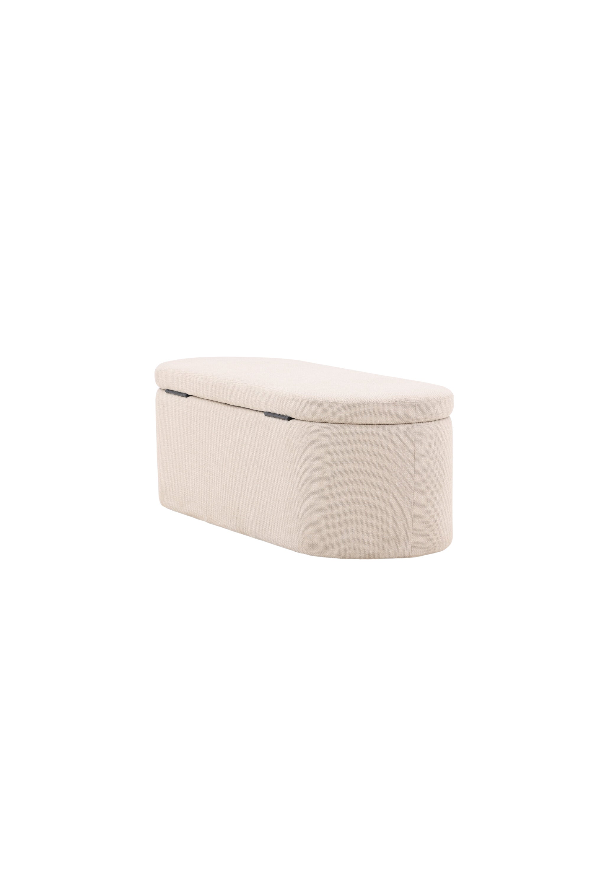 Potenza Ottoman in Cremefarben präsentiert im Onlineshop von KAQTU Design AG. Ottoman ist von Venture Home