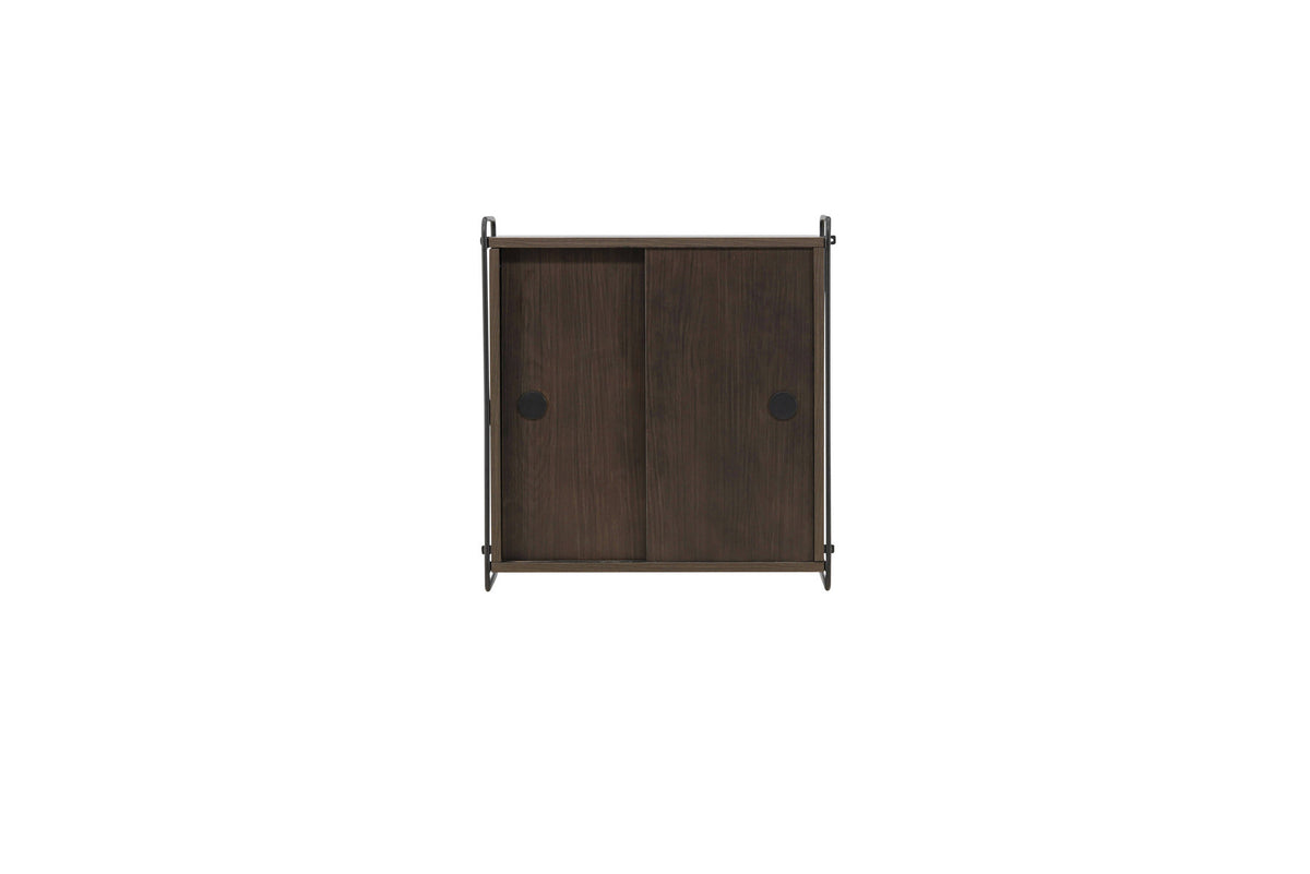 Paris Wandregal in Schwarz/Mokka präsentiert im Onlineshop von KAQTU Design AG. Wandregal ist von Venture Home