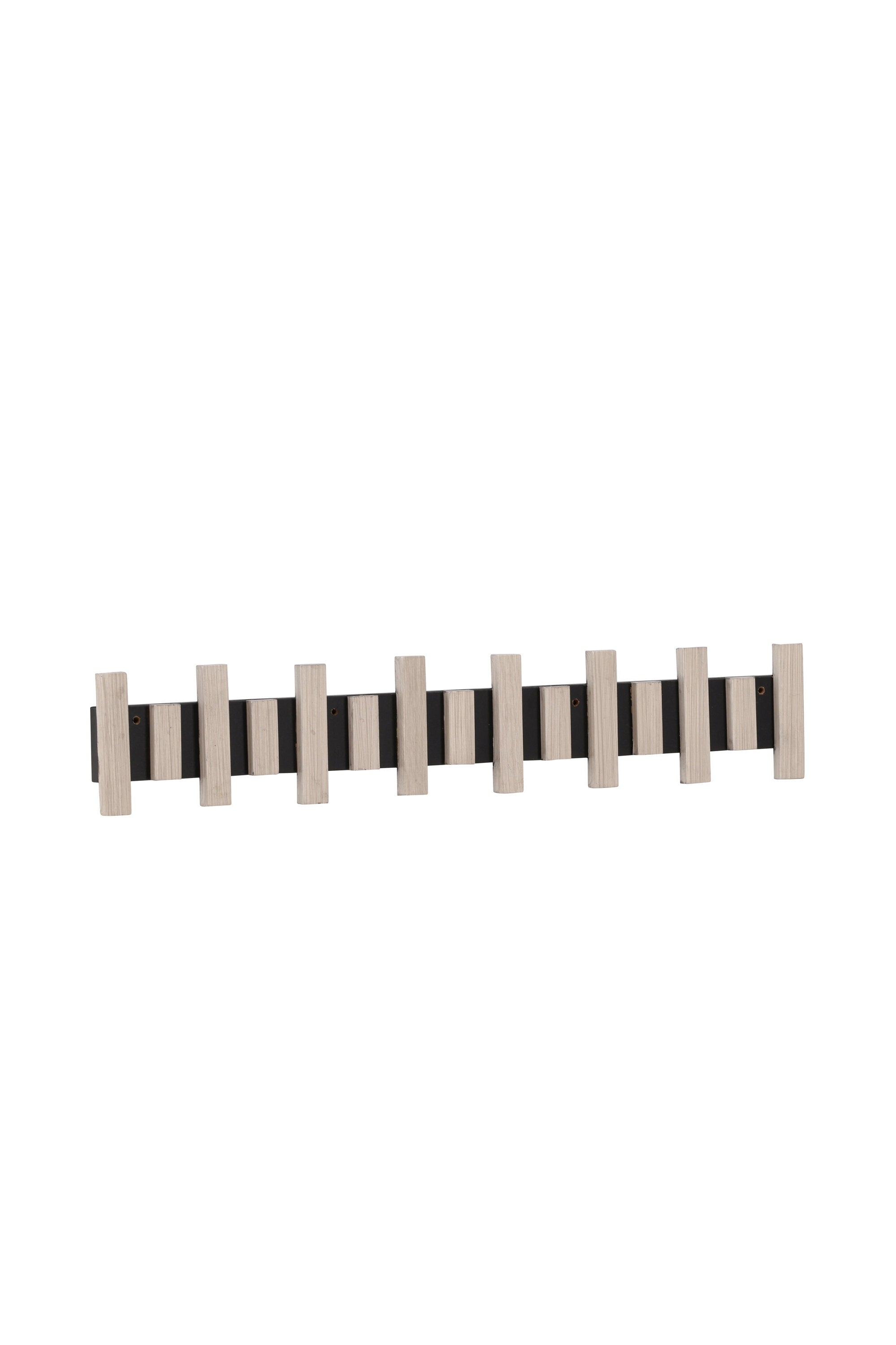 Nimes Hänger in Schwarz/ Weisswäsche präsentiert im Onlineshop von KAQTU Design AG. Kleiderbügler ist von Venture Home