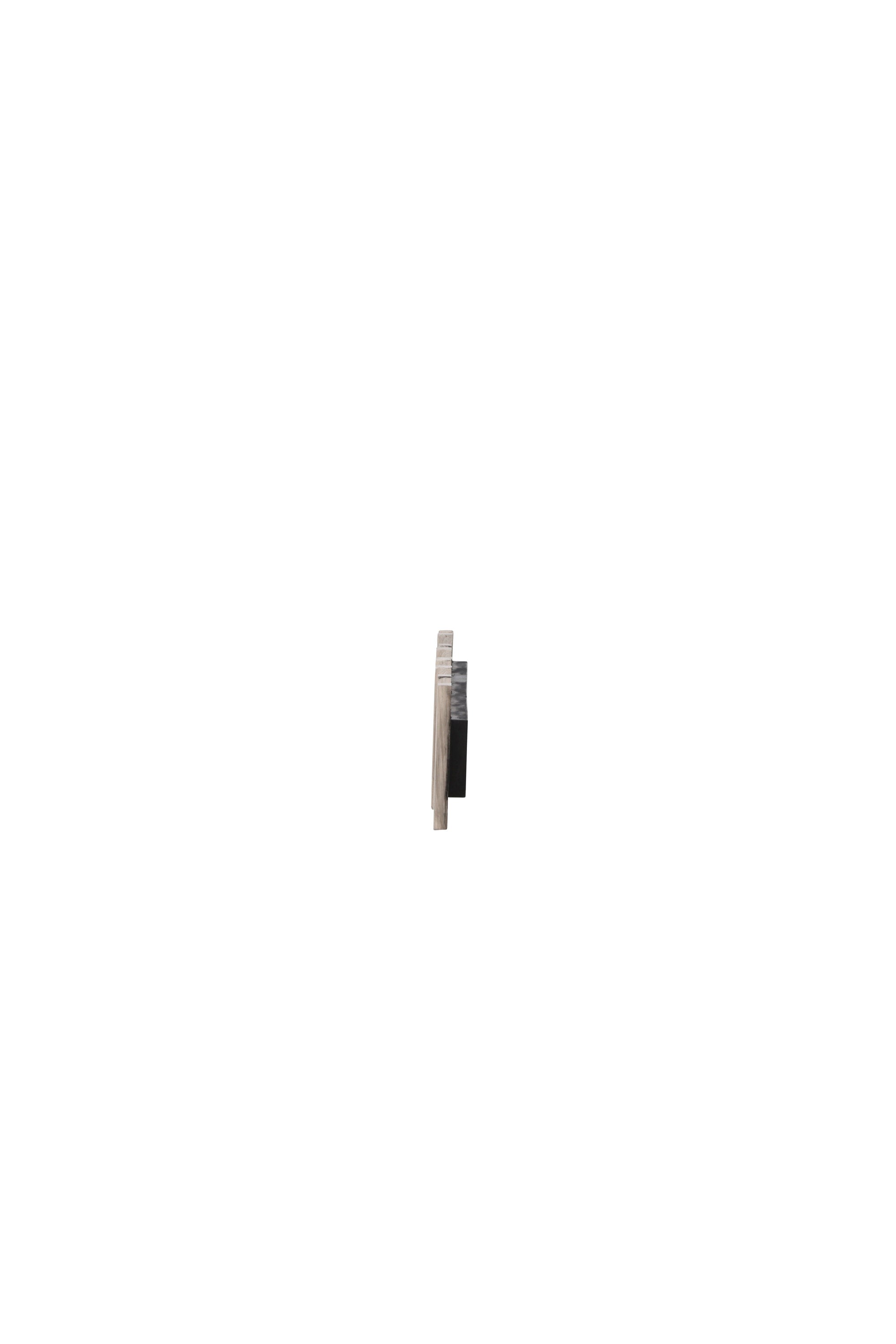 Nimes Hänger in Schwarz/ Weisswäsche präsentiert im Onlineshop von KAQTU Design AG. Kleiderbügler ist von Venture Home