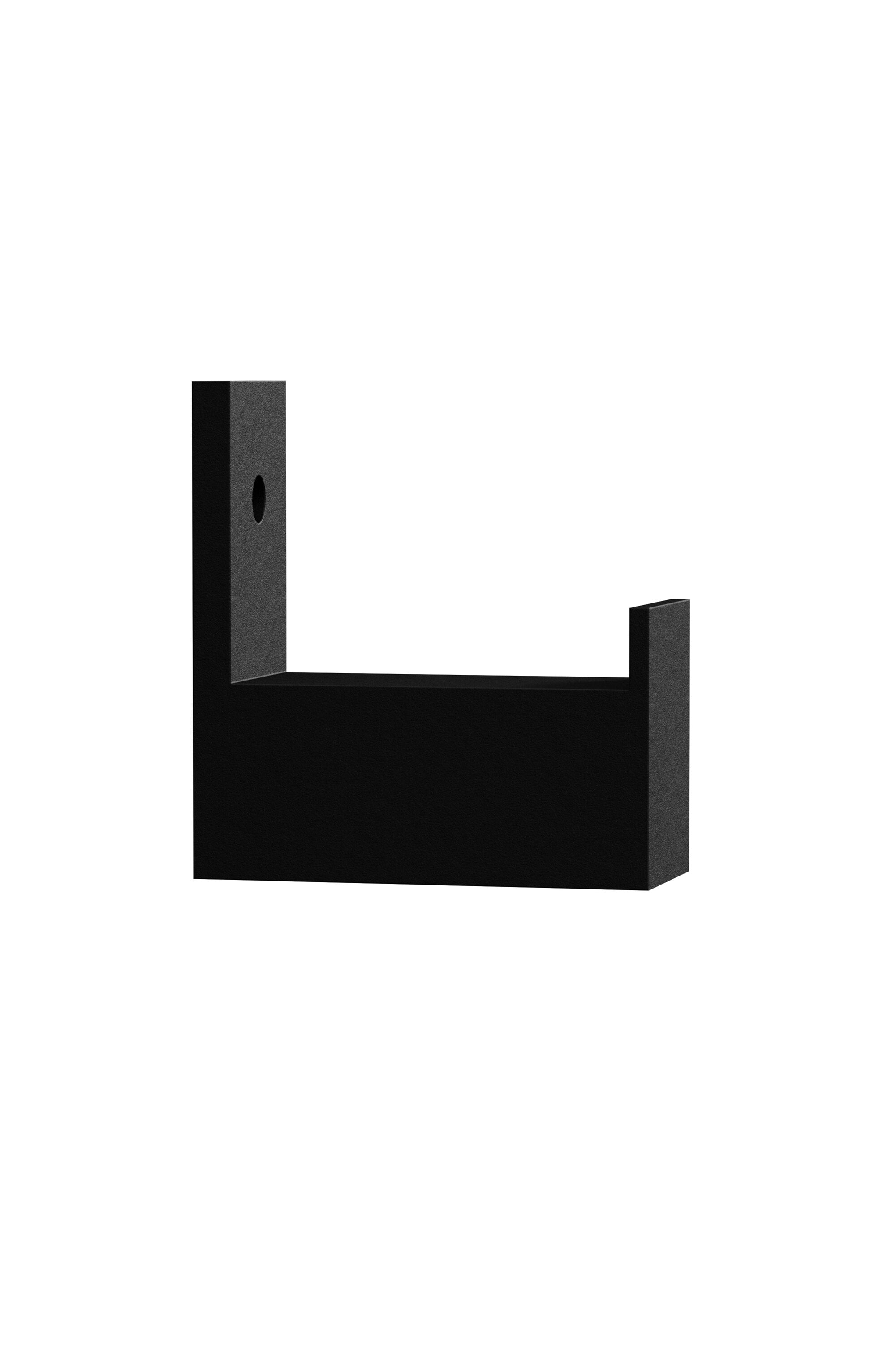 Nimes Hänger in Schwarz präsentiert im Onlineshop von KAQTU Design AG. Kleiderbügler ist von Venture Home