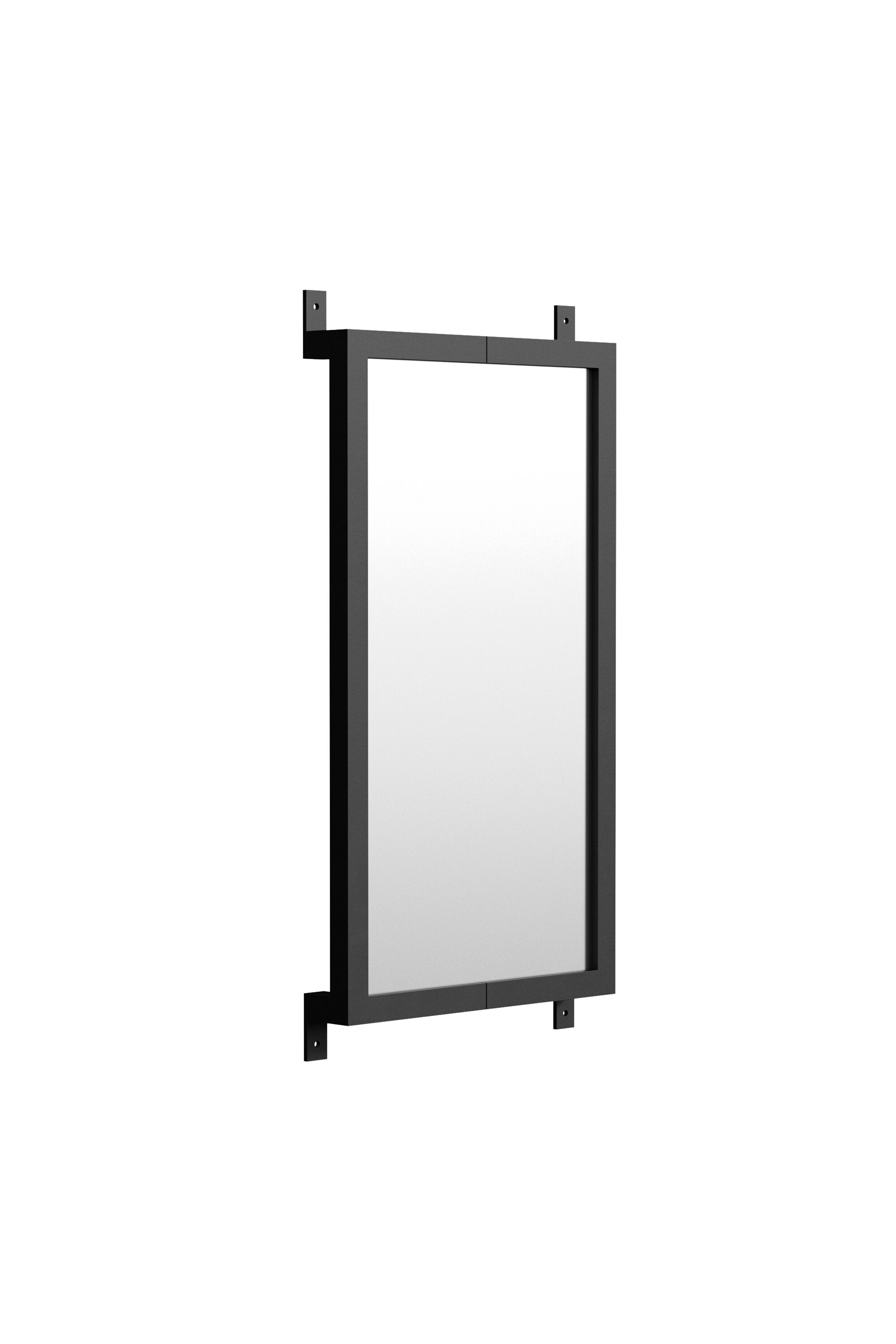 Nimes Spiegel in Schwarz präsentiert im Onlineshop von KAQTU Design AG. Spiegel ist von Venture Home