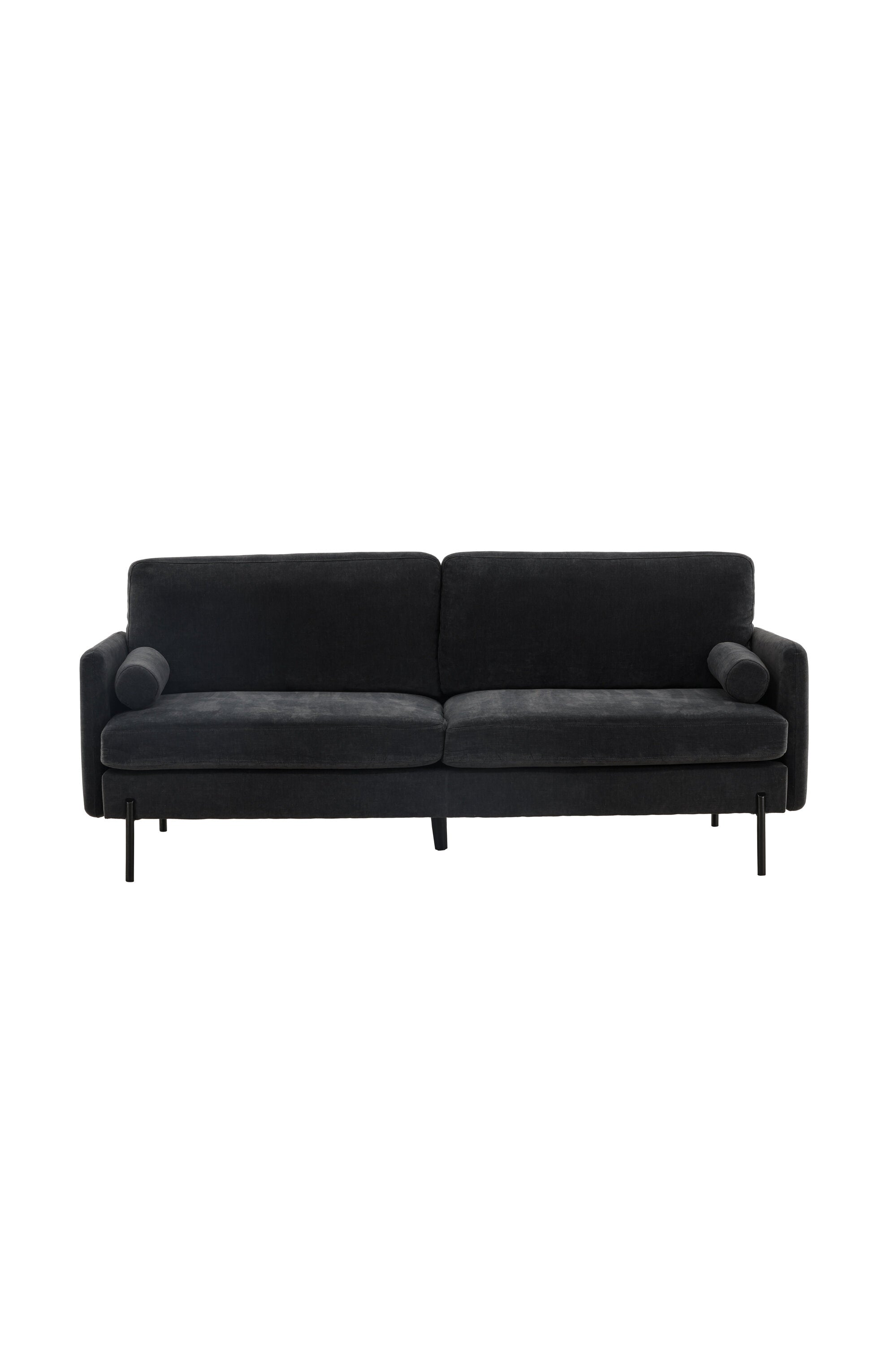 Antibes 3 Sitzer Sofa in Dunkelgrau präsentiert im Onlineshop von KAQTU Design AG. 2er Sofa ist von Venture Home