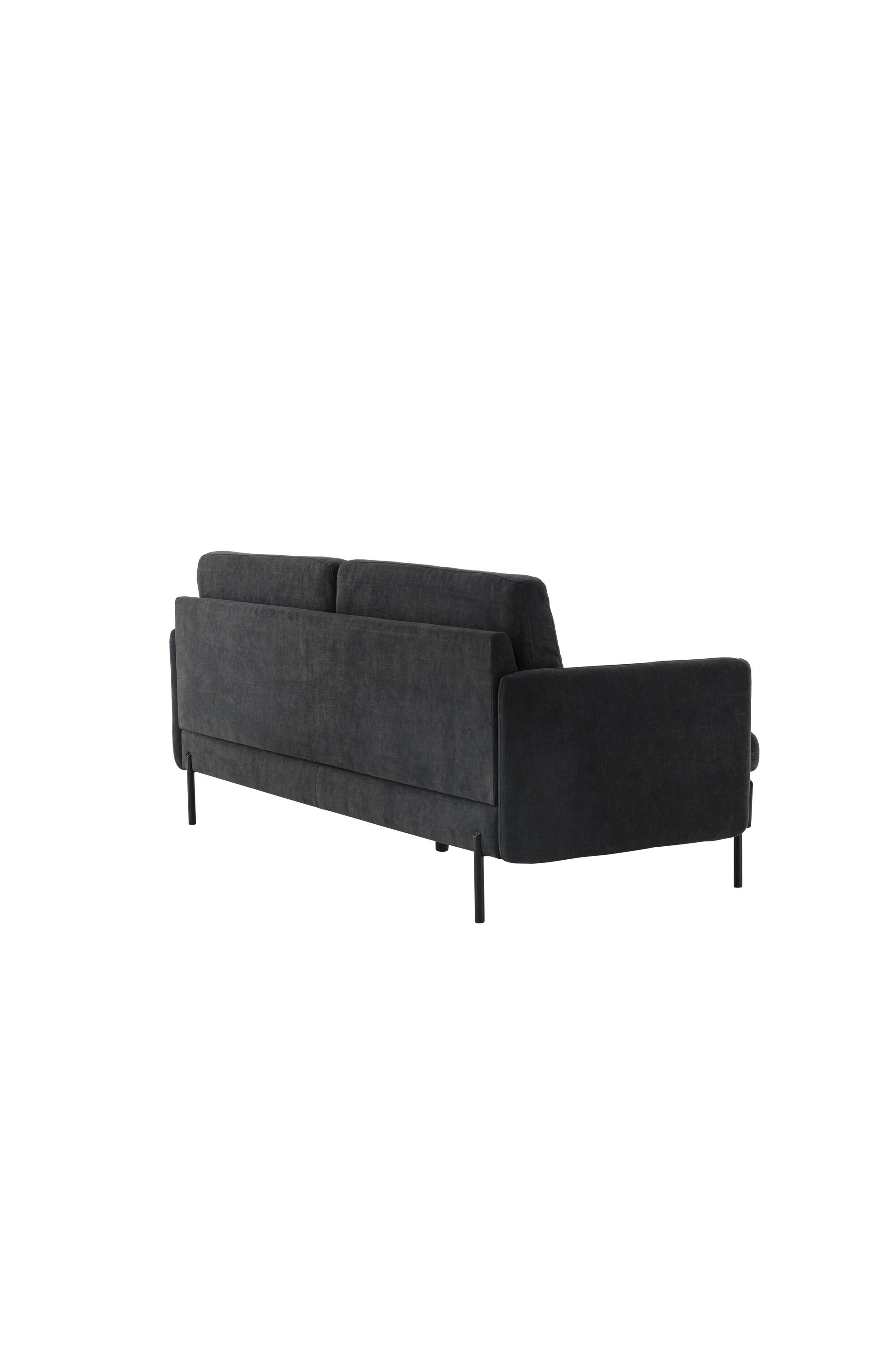 Antibes 3 Sitzer Sofa in Dunkelgrau präsentiert im Onlineshop von KAQTU Design AG. 2er Sofa ist von Venture Home