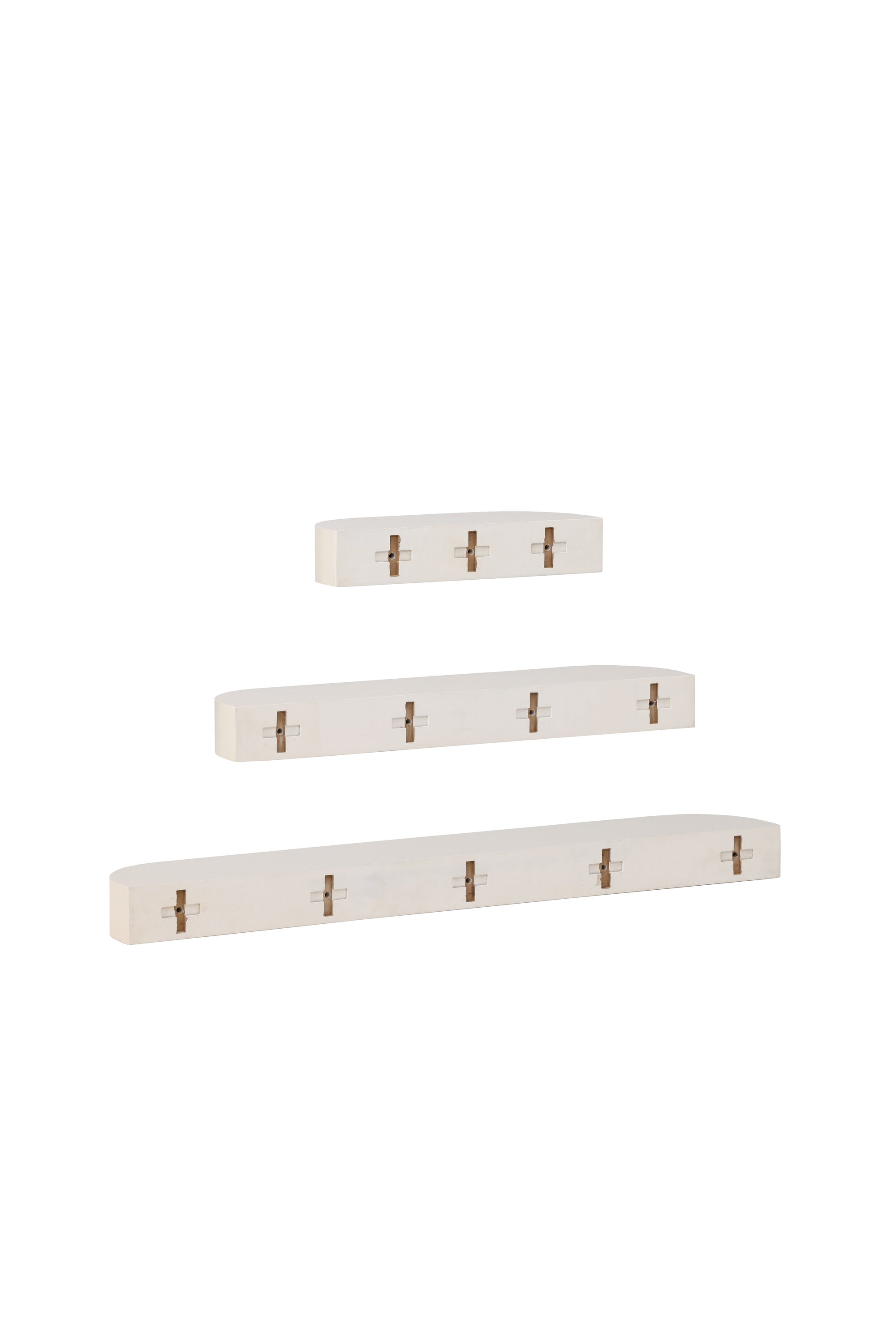 Das Glow Hyllor Wandregal von Venture Home kombiniert modernes Design mit Funktionalität für stilvolle Aufbewahrung.