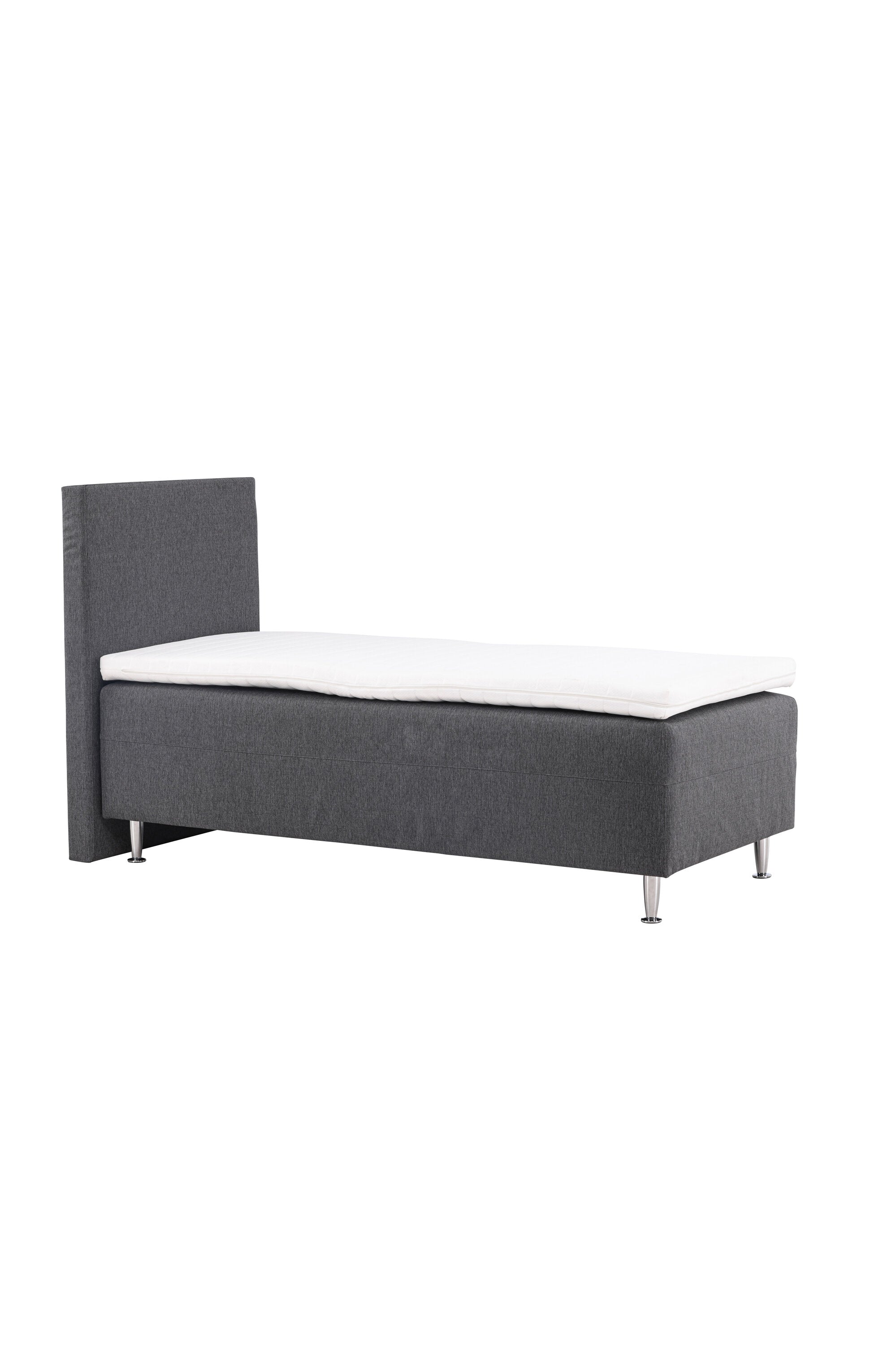 Bett Mesa in Dunkelgrau präsentiert im Onlineshop von KAQTU Design AG. Bett ist von Venture Home