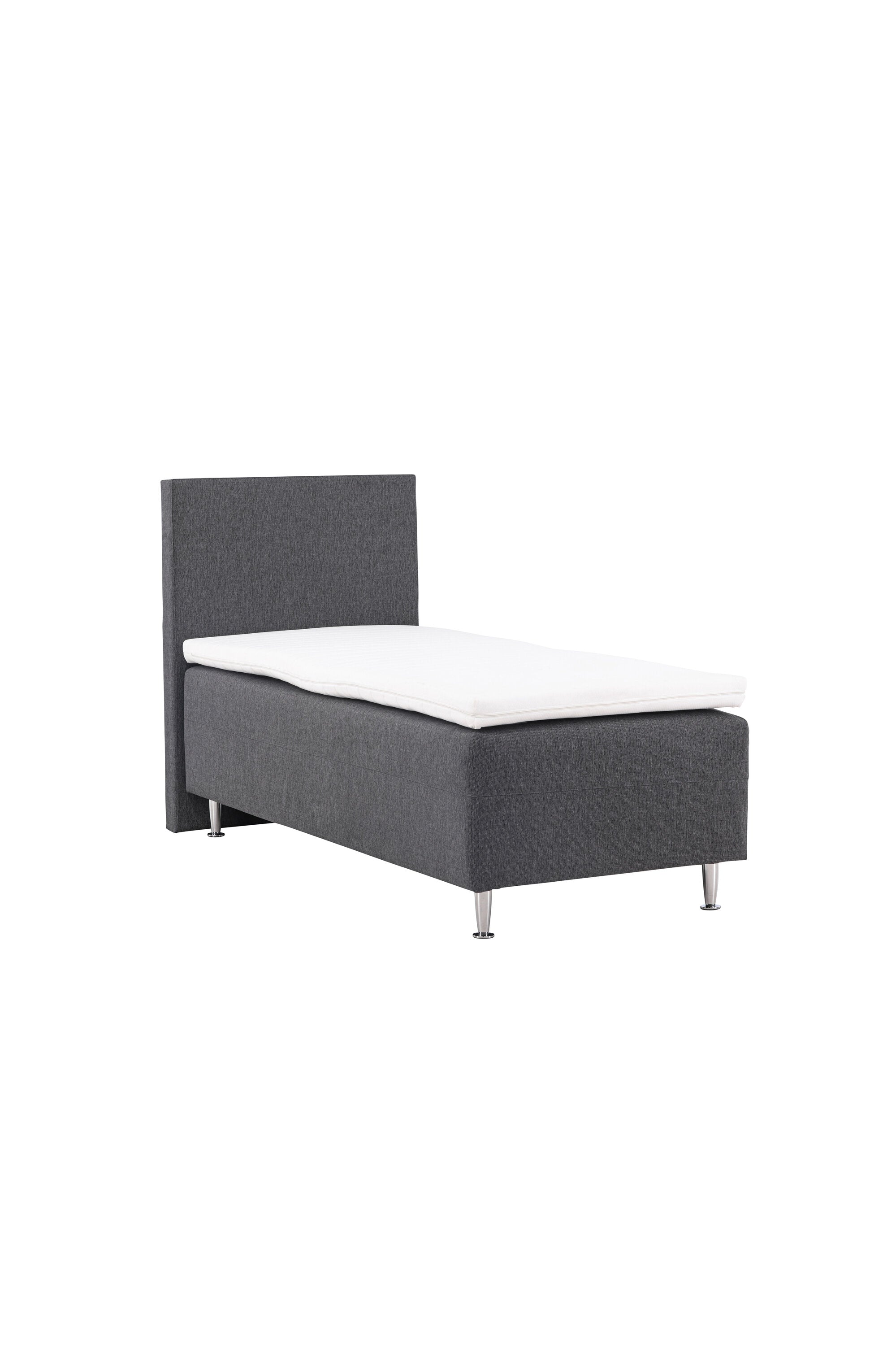 Bett Mesa in Dunkelgrau präsentiert im Onlineshop von KAQTU Design AG. Bett ist von Venture Home