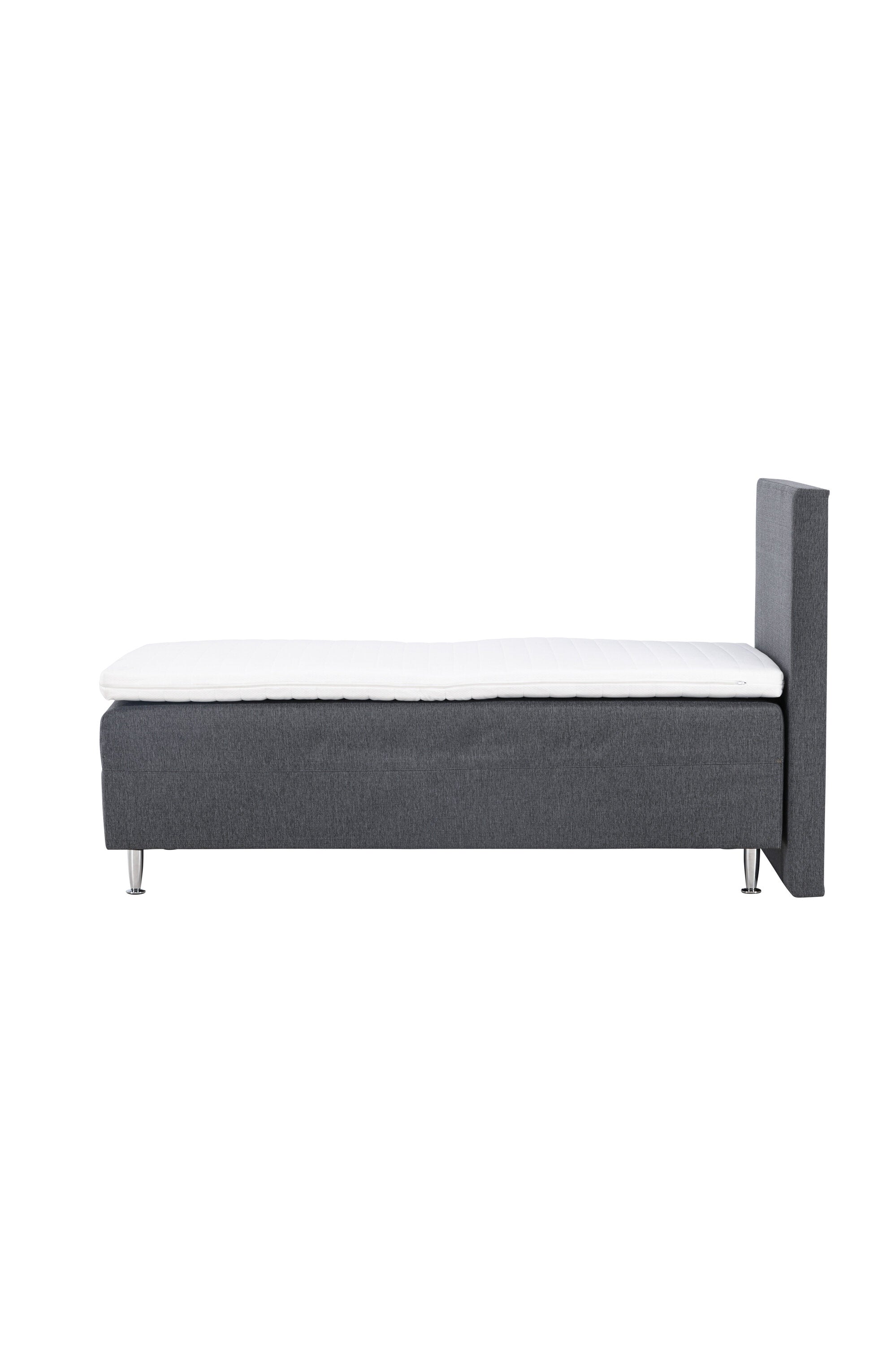 Bett Mesa in Dunkelgrau präsentiert im Onlineshop von KAQTU Design AG. Bett ist von Venture Home