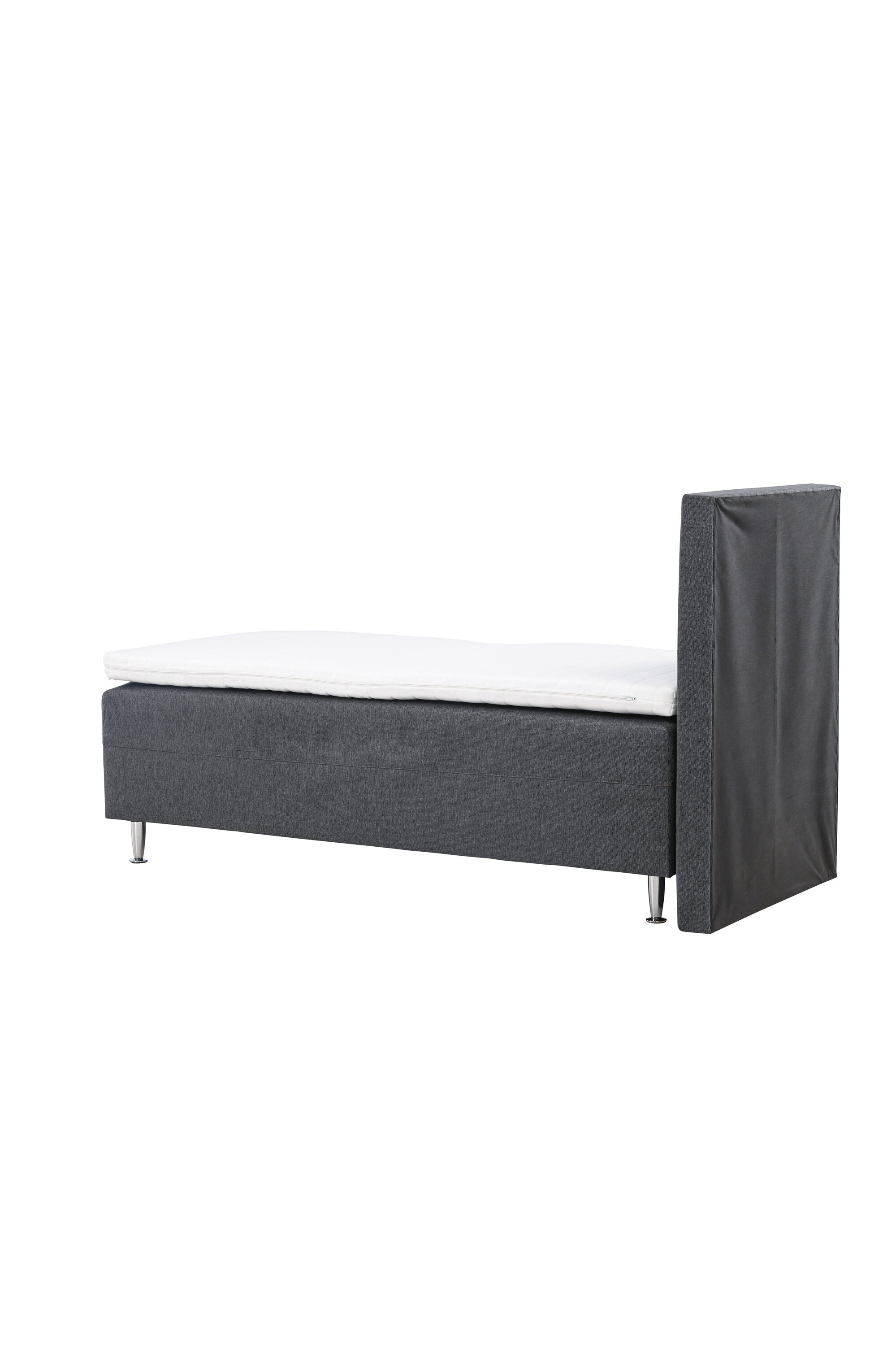 Bett Mesa in Dunkelgrau präsentiert im Onlineshop von KAQTU Design AG. Bett ist von Venture Home