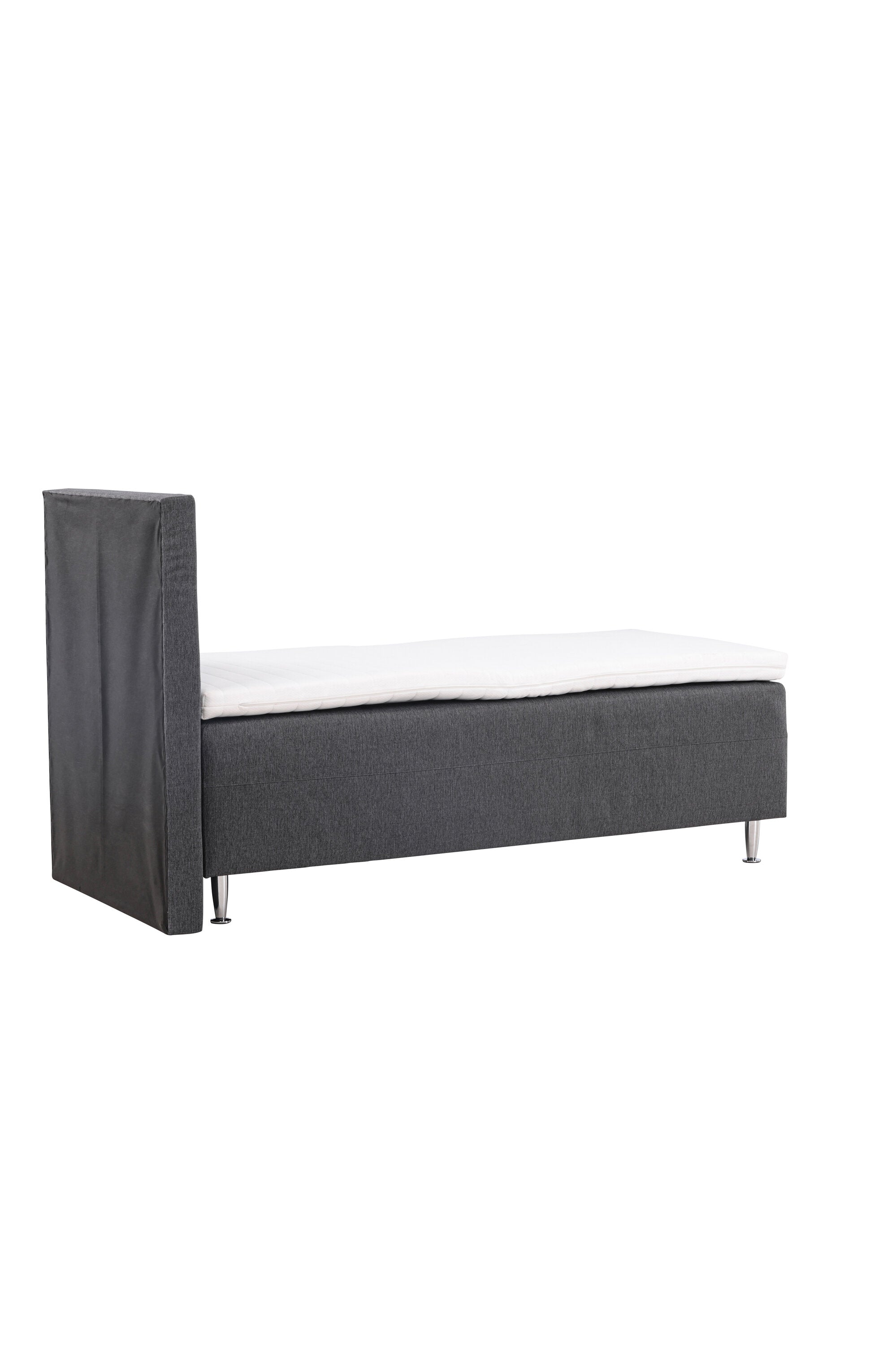 Bett Mesa in Dunkelgrau präsentiert im Onlineshop von KAQTU Design AG. Bett ist von Venture Home