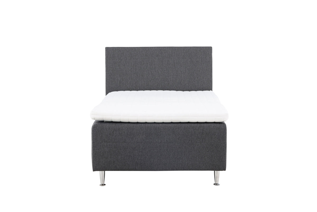 Bett Mesa in Dunkelgrau präsentiert im Onlineshop von KAQTU Design AG. Bett ist von Venture Home