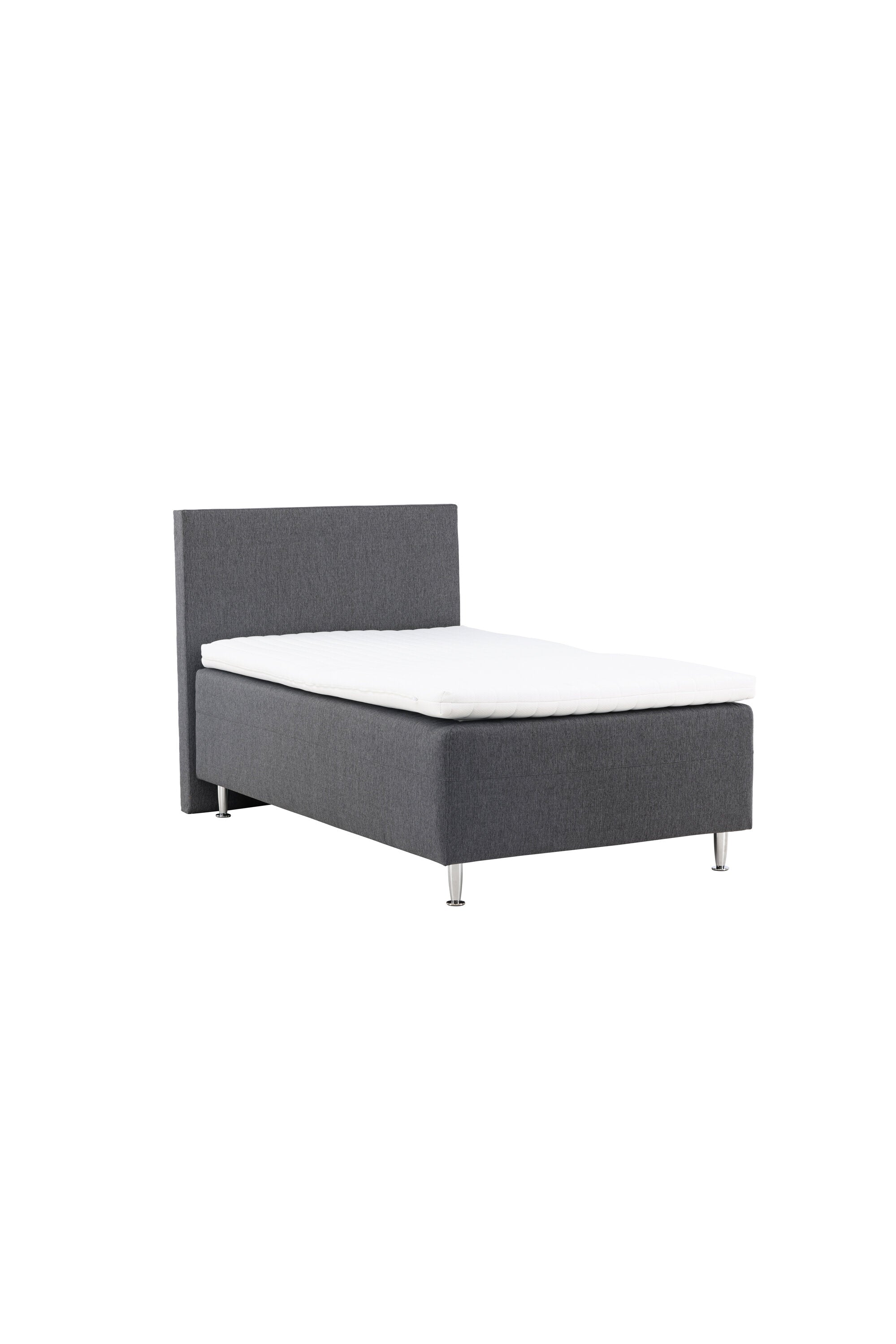 Bett Mesa in Dunkelgrau präsentiert im Onlineshop von KAQTU Design AG. Bett ist von Venture Home