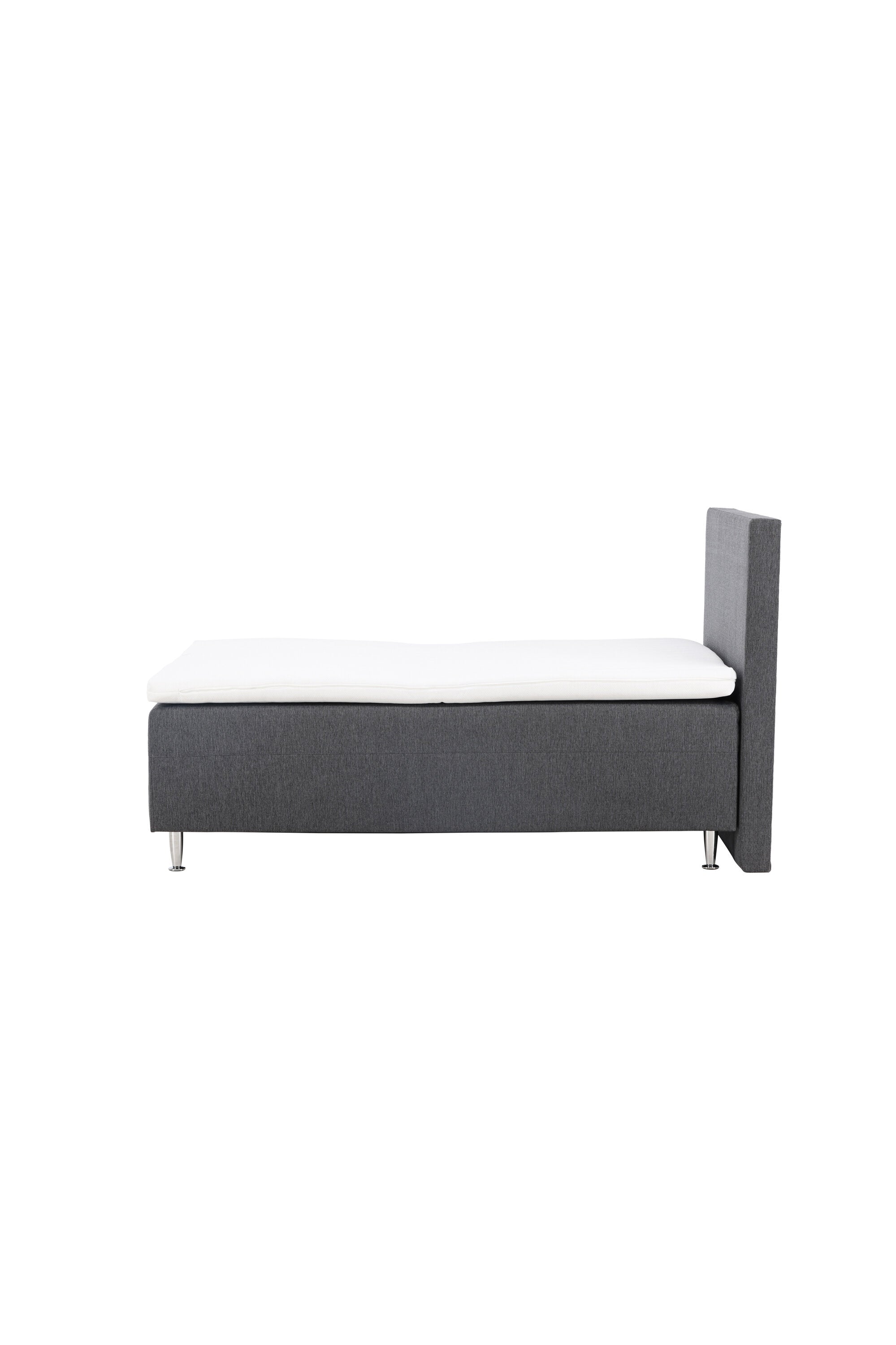 Bett Mesa in Dunkelgrau präsentiert im Onlineshop von KAQTU Design AG. Bett ist von Venture Home