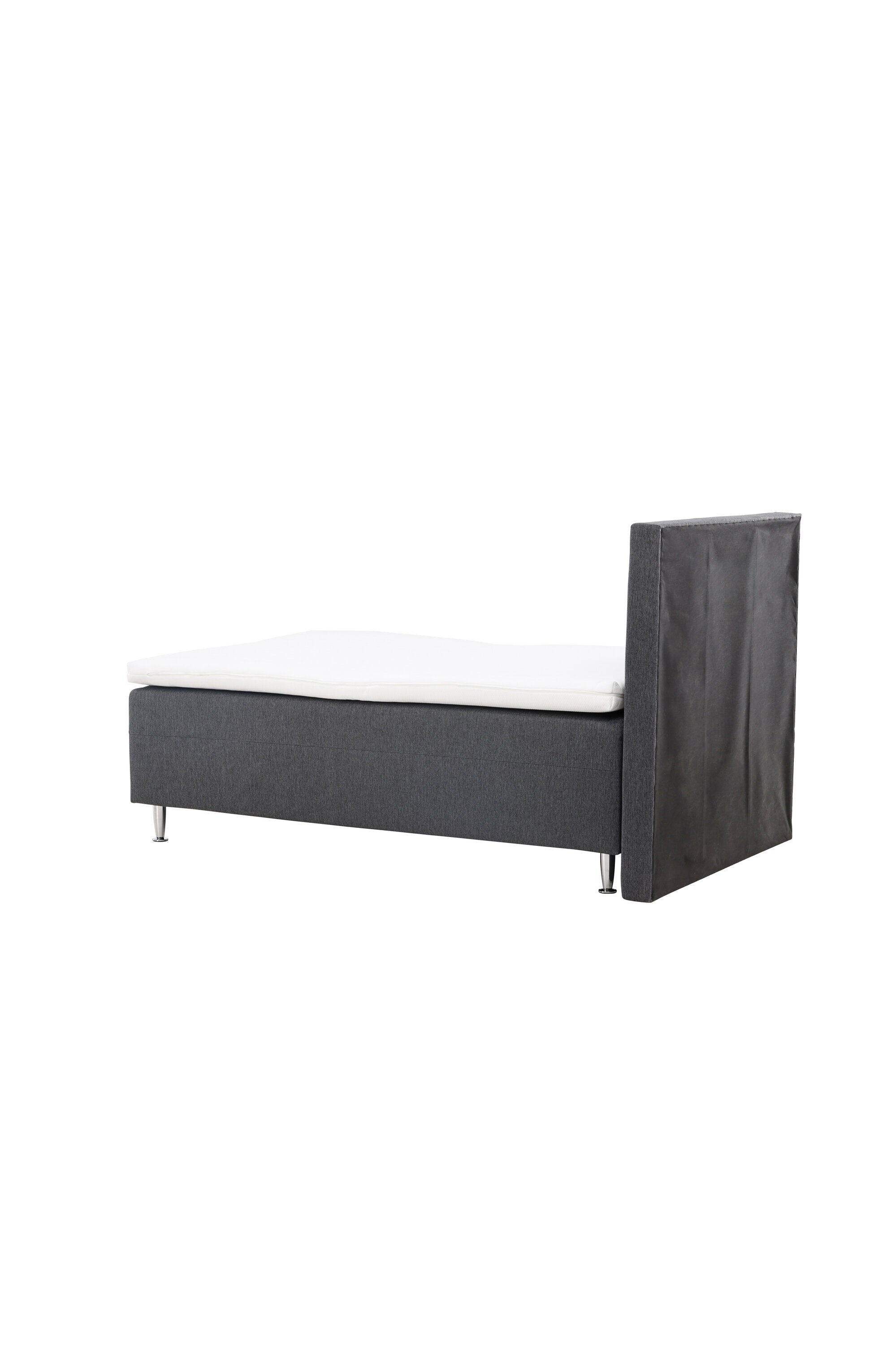 Bett Mesa in Dunkelgrau präsentiert im Onlineshop von KAQTU Design AG. Bett ist von Venture Home