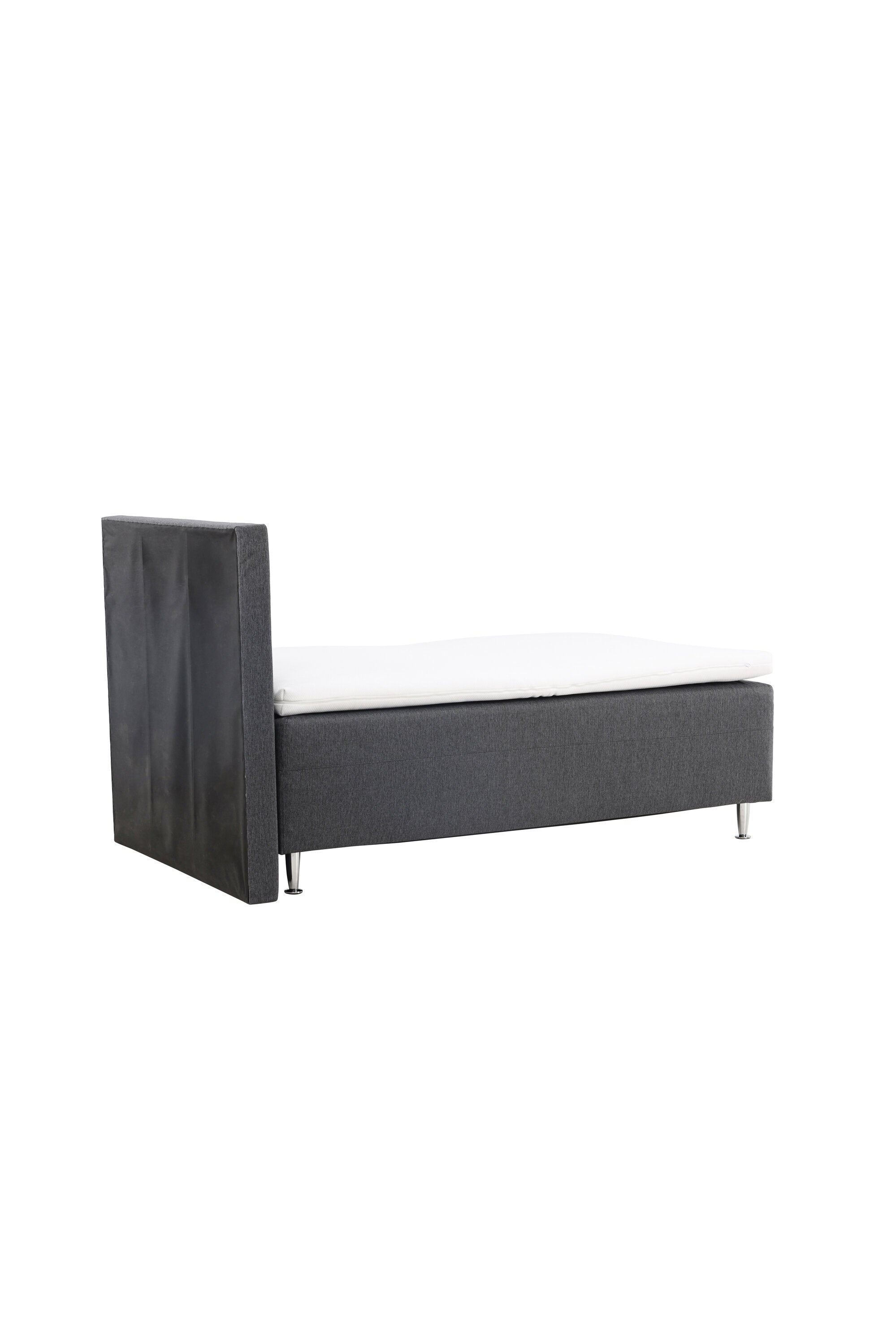 Bett Mesa in Dunkelgrau präsentiert im Onlineshop von KAQTU Design AG. Bett ist von Venture Home