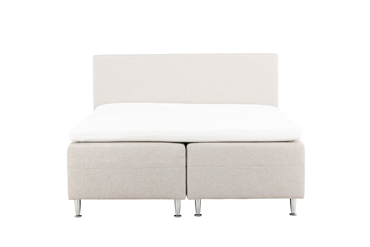 Bett Mesa in Beige präsentiert im Onlineshop von KAQTU Design AG. Bett ist von Venture Home