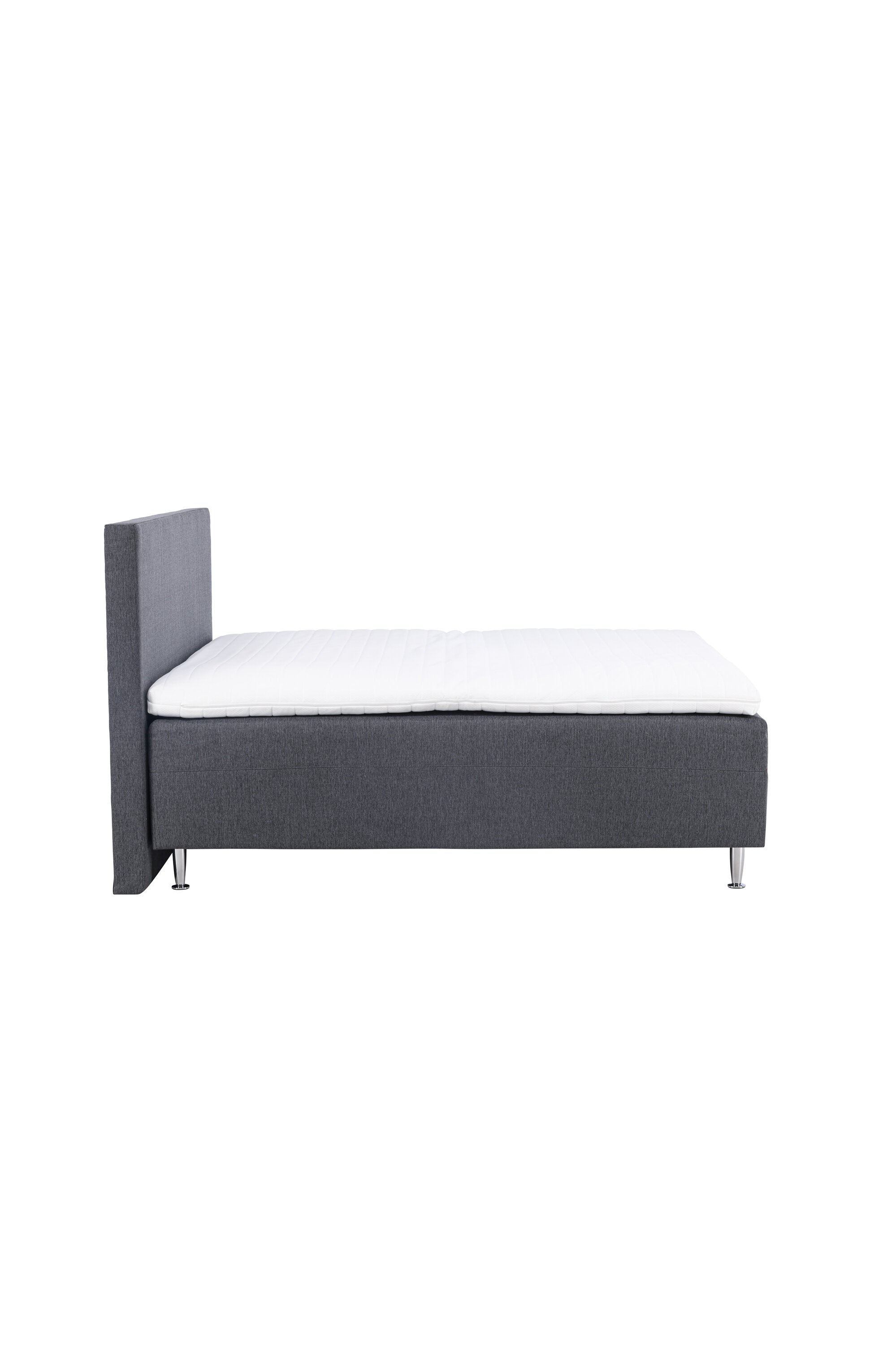 Bett Mesa in Dunkelgrau präsentiert im Onlineshop von KAQTU Design AG. Bett ist von Venture Home
