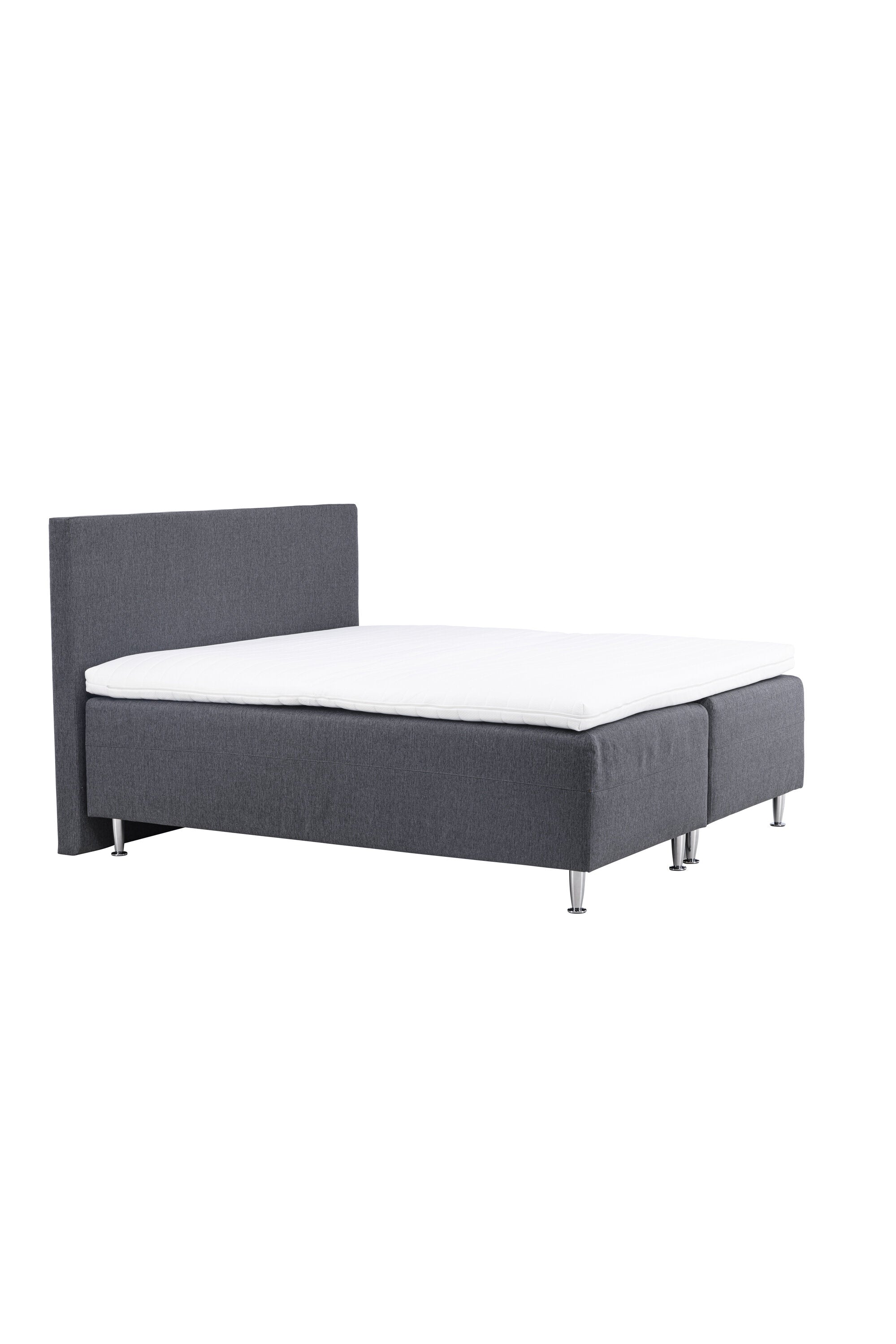 Bett Mesa in Dunkelgrau präsentiert im Onlineshop von KAQTU Design AG. Bett ist von Venture Home