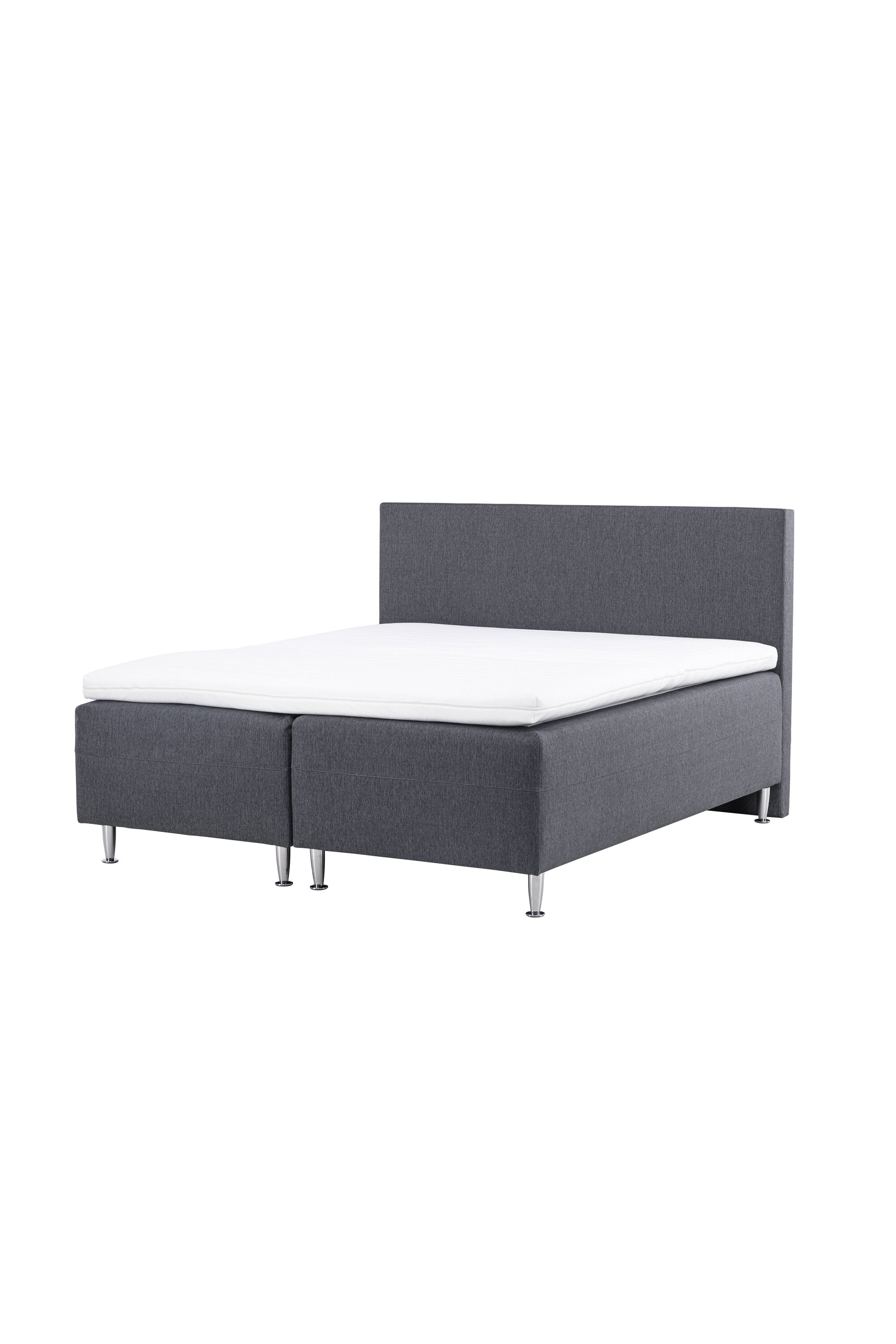 Bett Mesa in Dunkelgrau präsentiert im Onlineshop von KAQTU Design AG. Bett ist von Venture Home