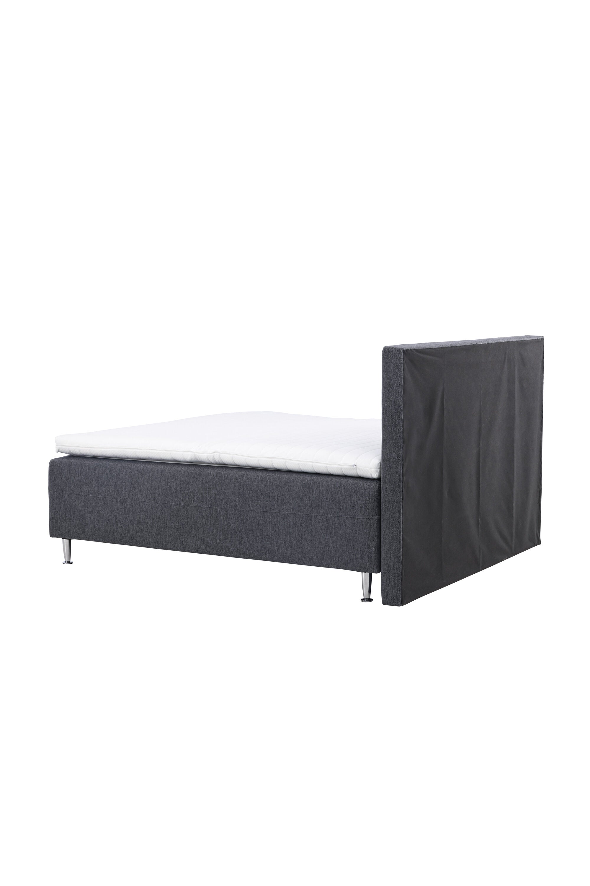 Bett Mesa in Dunkelgrau präsentiert im Onlineshop von KAQTU Design AG. Bett ist von Venture Home