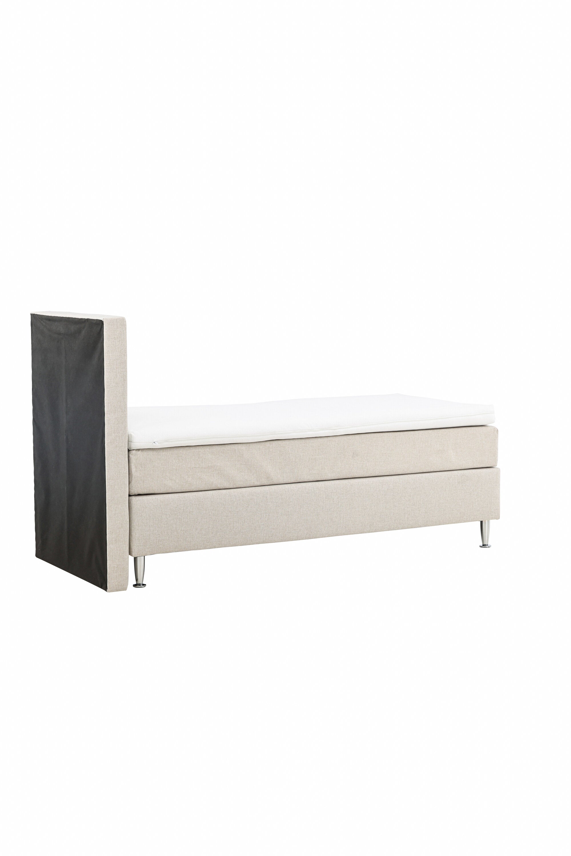 Bett Toledo in Beige präsentiert im Onlineshop von KAQTU Design AG. Bett ist von Venture Home