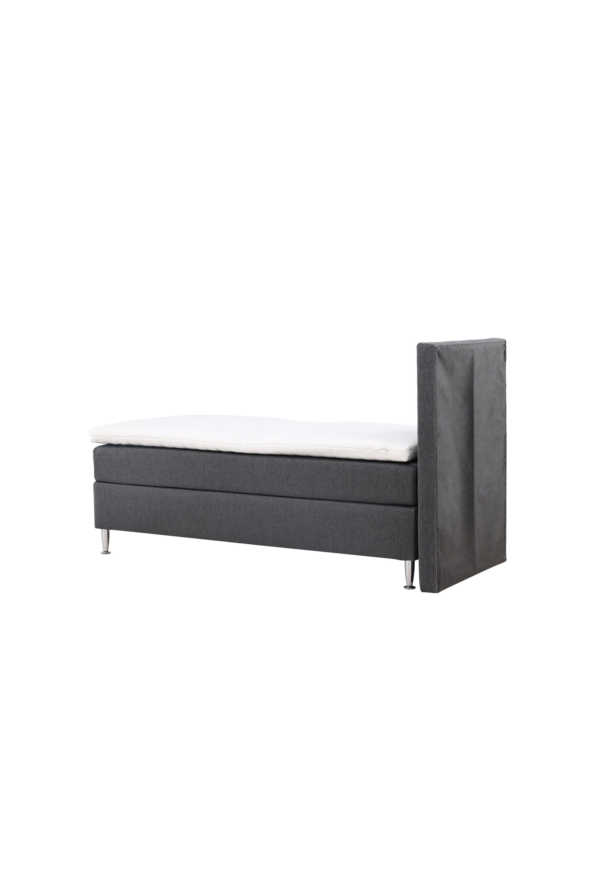 Bett Toledo in Dunkelgrau präsentiert im Onlineshop von KAQTU Design AG. Bett ist von Venture Home