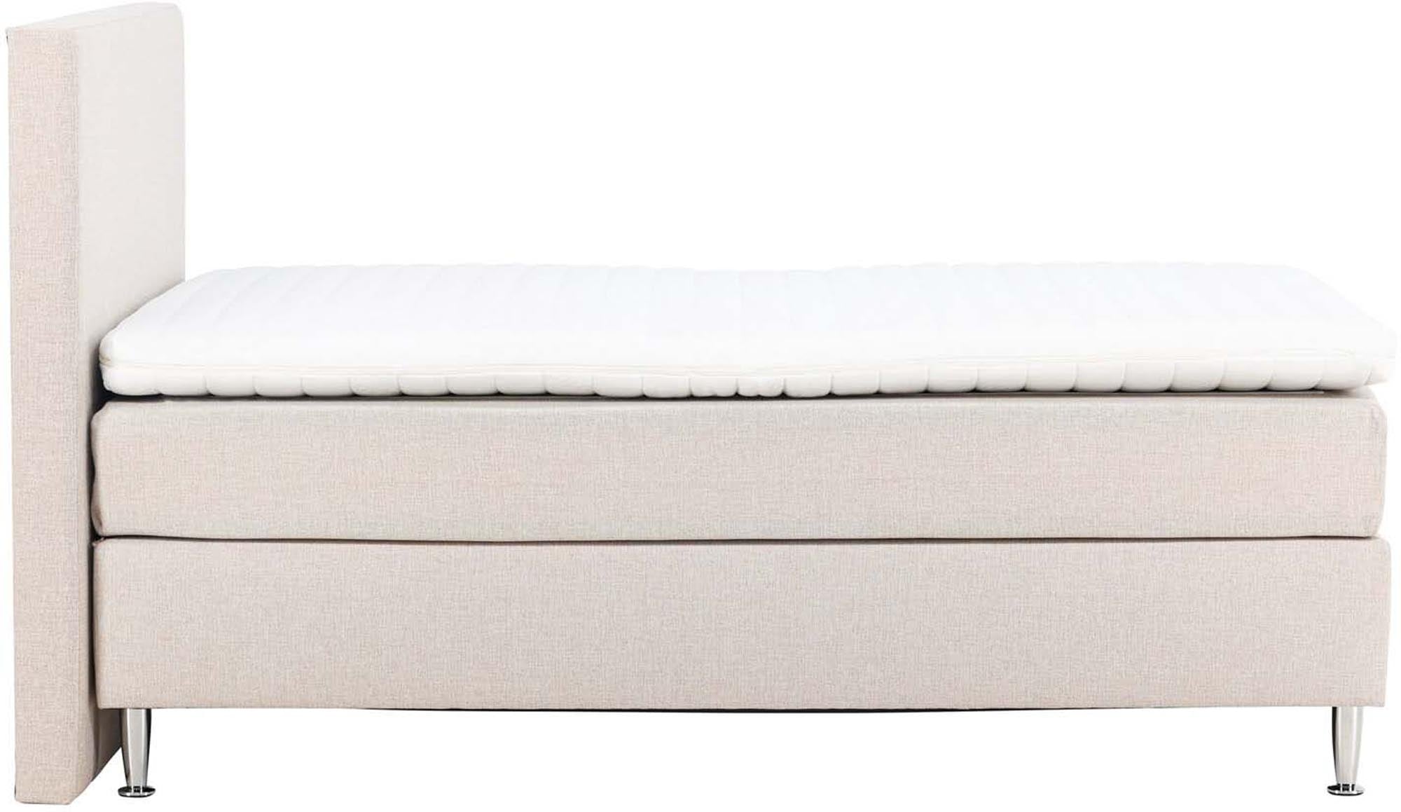 Toledo Bett von Venture Home: Komfort in edlem Beige erleben.