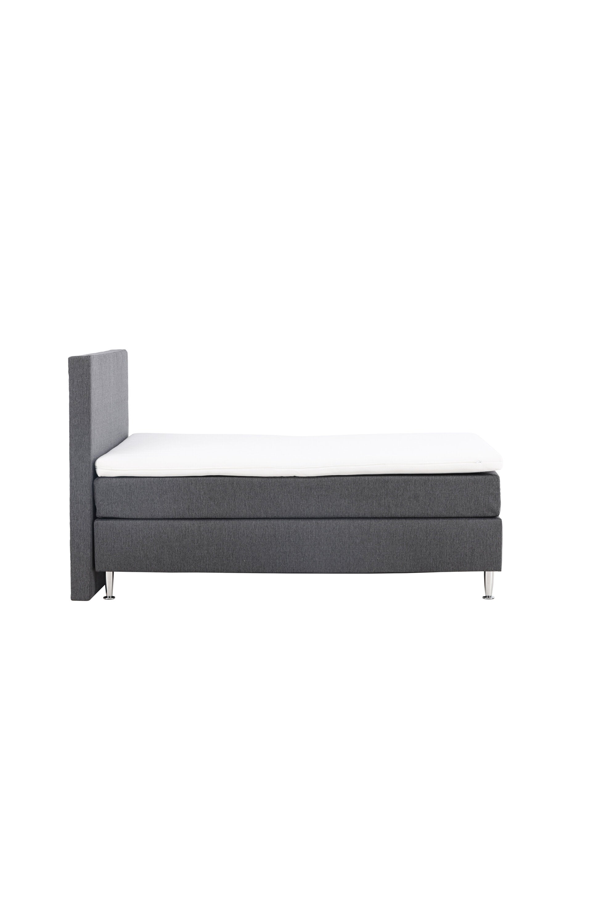 Bett Toledo in Dunkelgrau präsentiert im Onlineshop von KAQTU Design AG. Bett ist von Venture Home