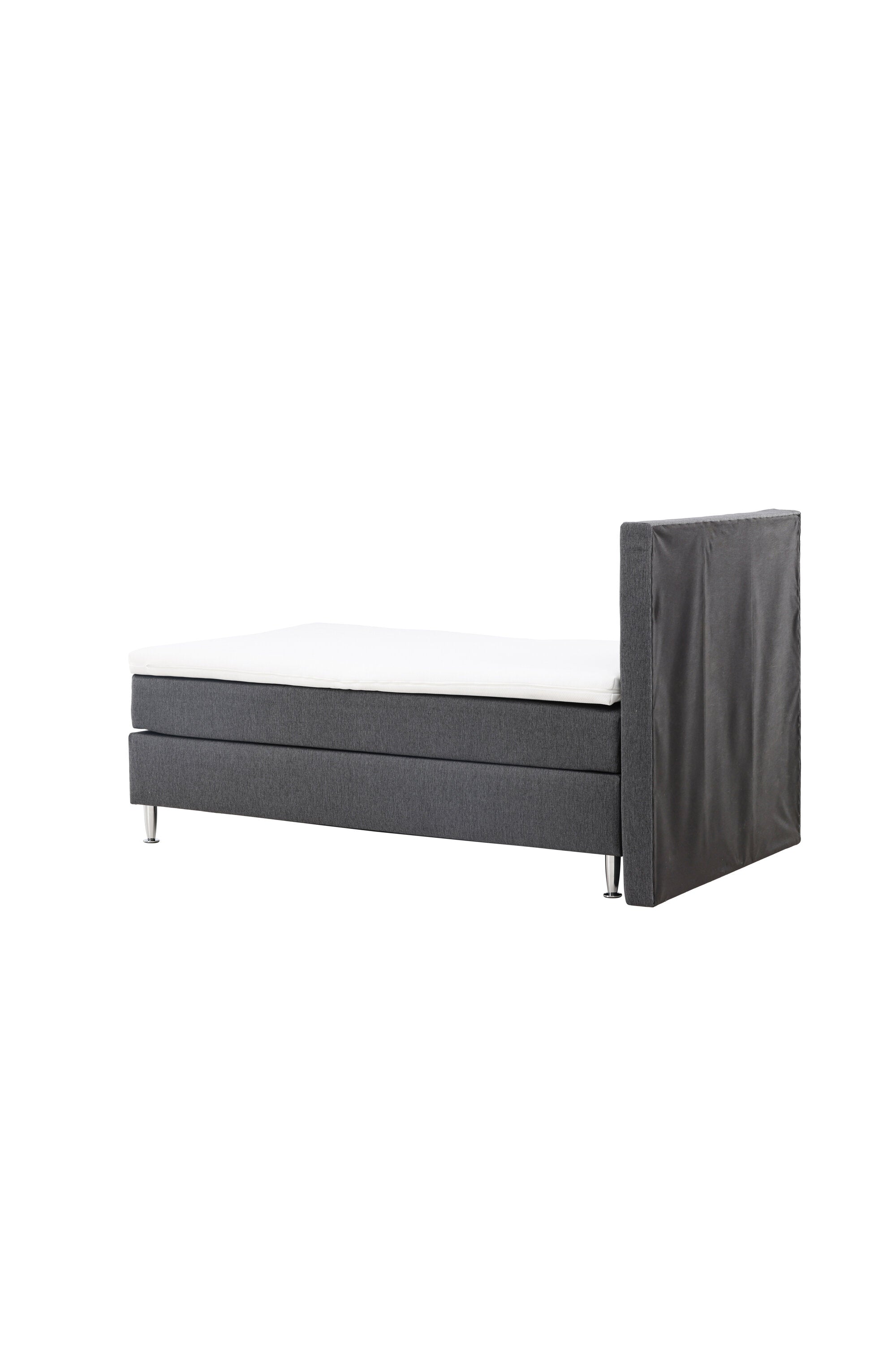 Bett Toledo in Dunkelgrau präsentiert im Onlineshop von KAQTU Design AG. Bett ist von Venture Home