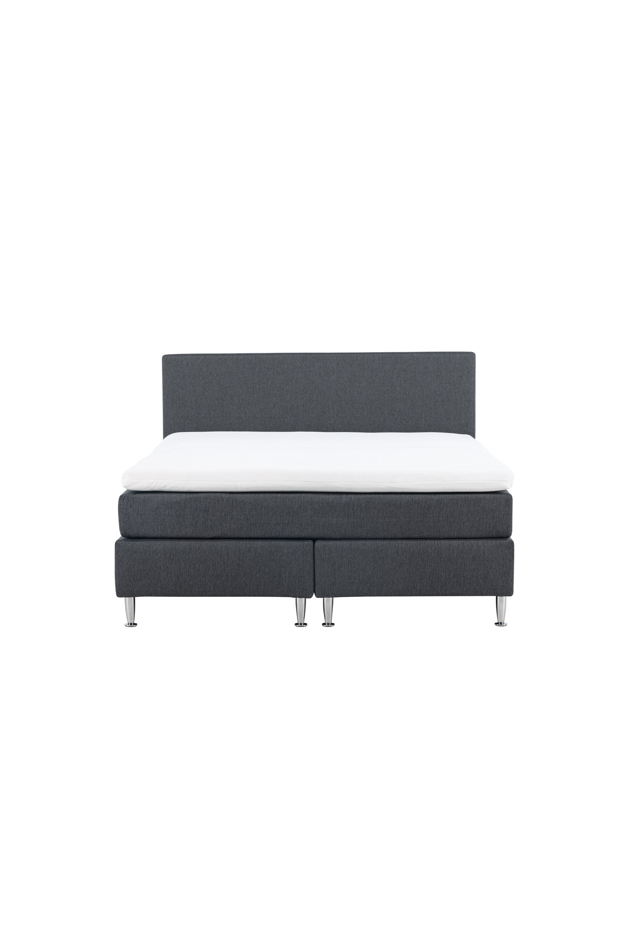 Bett Toledo in Dunkelgrau präsentiert im Onlineshop von KAQTU Design AG. Bett ist von Venture Home