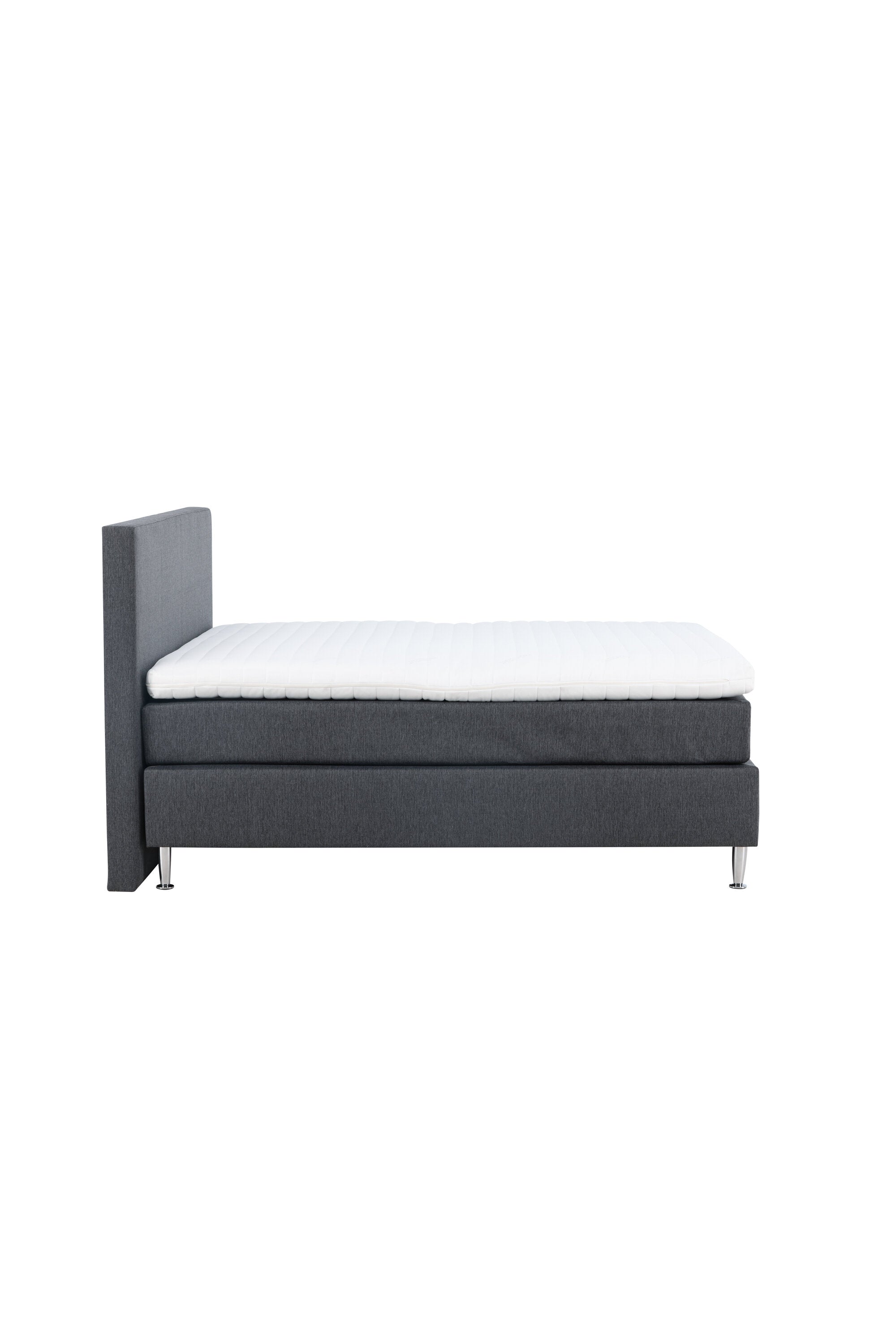 Bett Toledo in Dunkelgrau präsentiert im Onlineshop von KAQTU Design AG. Bett ist von Venture Home