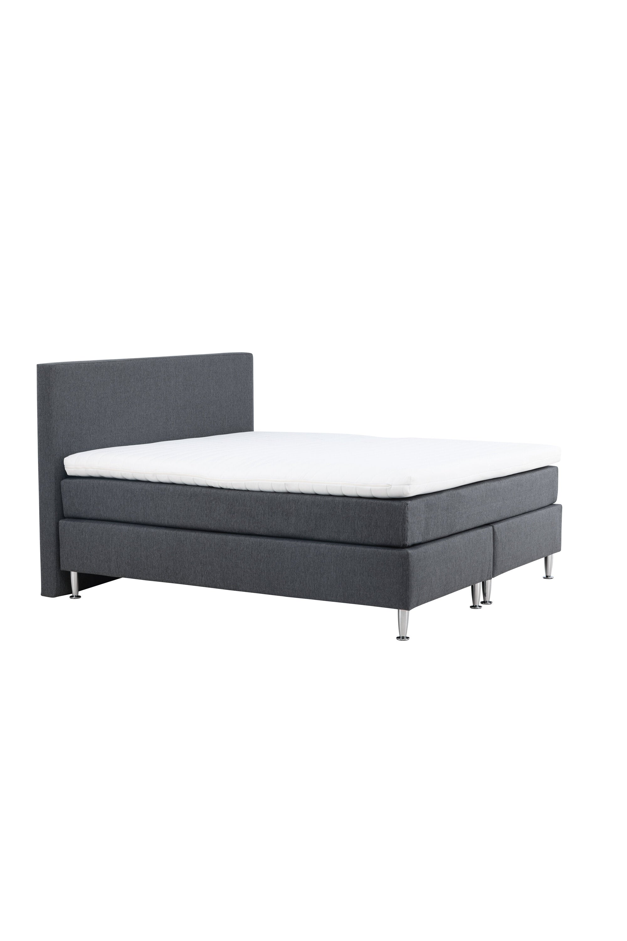 Bett Toledo in Dunkelgrau präsentiert im Onlineshop von KAQTU Design AG. Bett ist von Venture Home