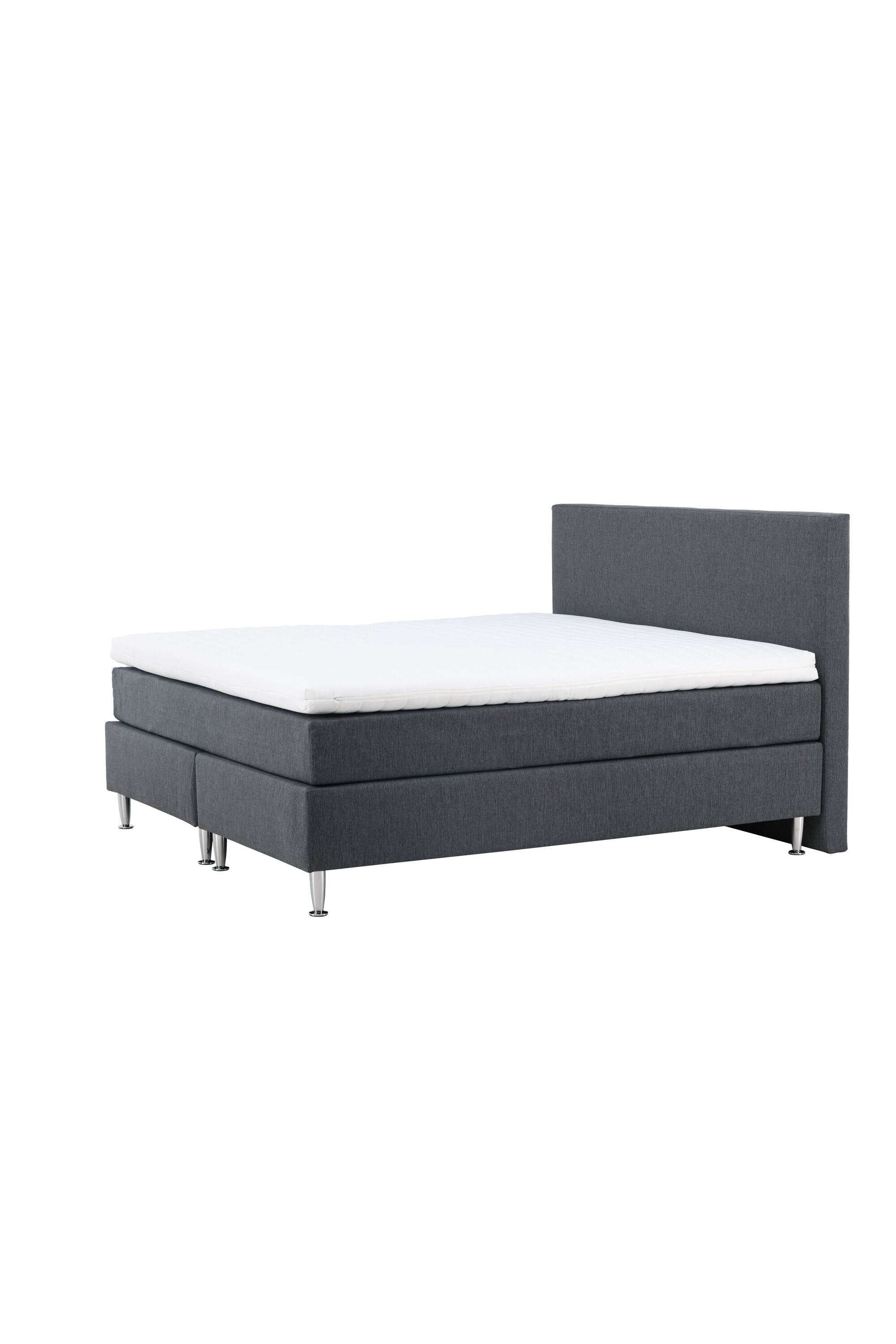 Bett Toledo in Dunkelgrau präsentiert im Onlineshop von KAQTU Design AG. Bett ist von Venture Home