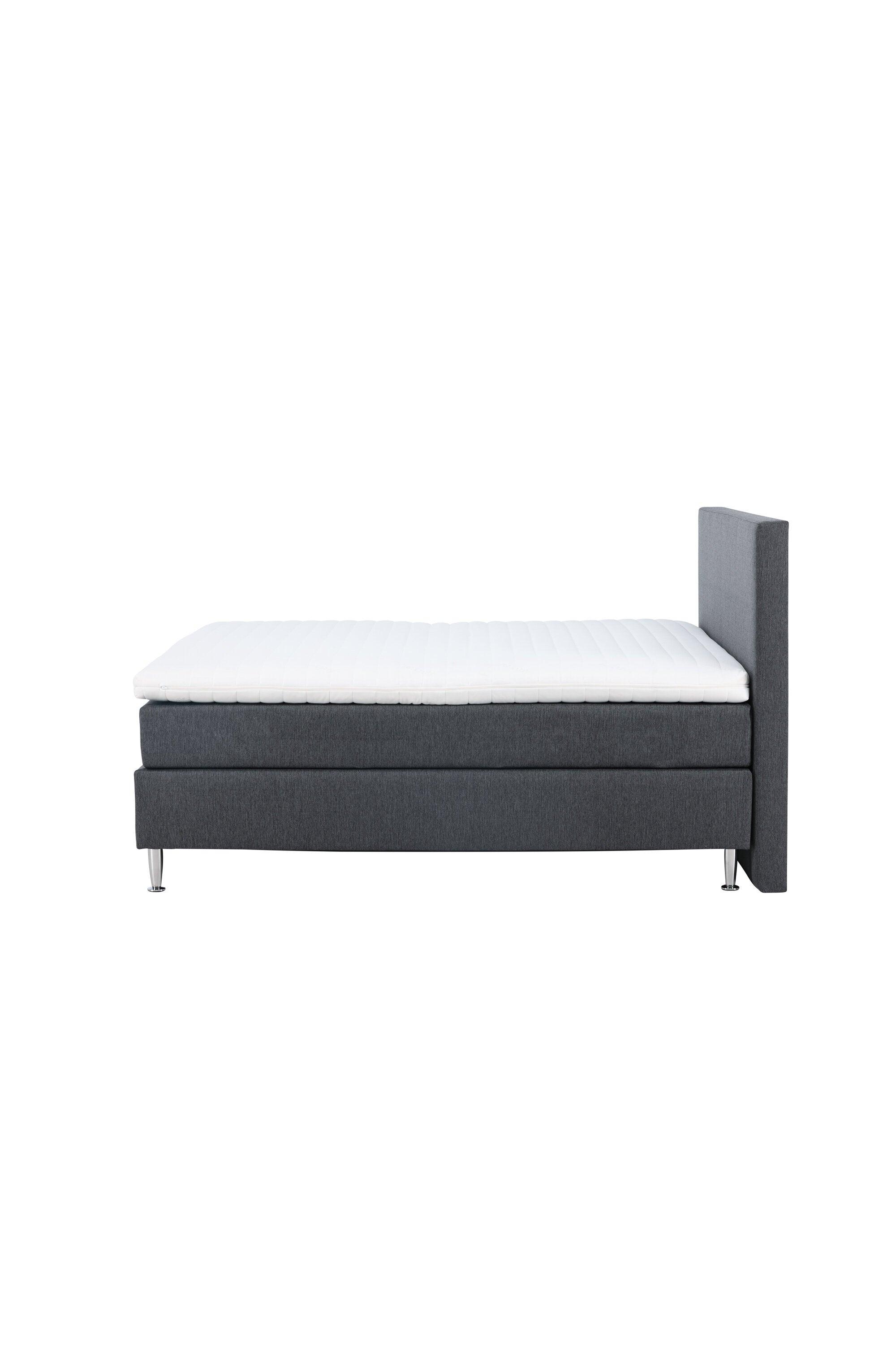 Bett Toledo in Dunkelgrau präsentiert im Onlineshop von KAQTU Design AG. Bett ist von Venture Home