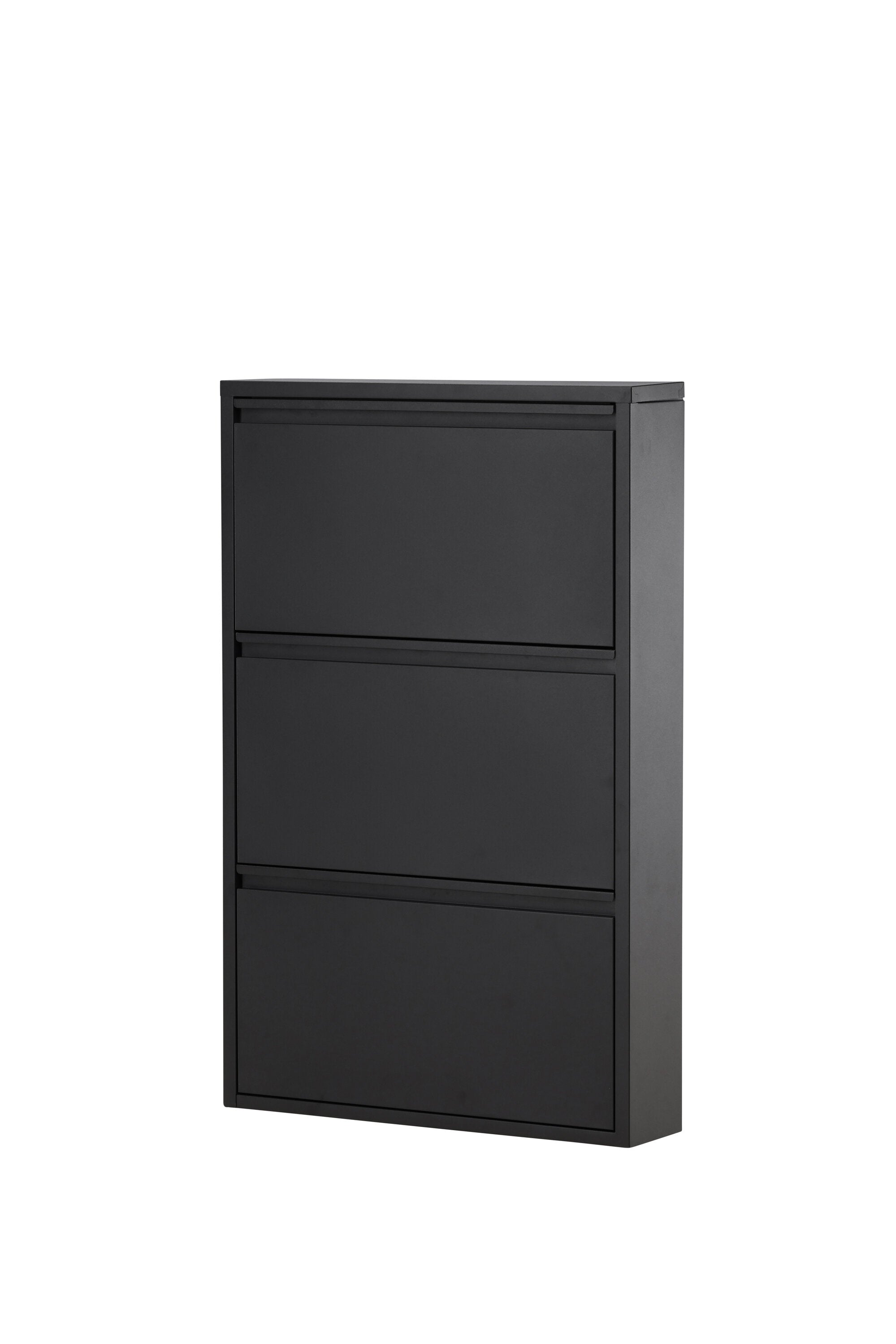 Bonito Schuhschrank in Schwarz präsentiert im Onlineshop von KAQTU Design AG. Schuhregal ist von Venture Home