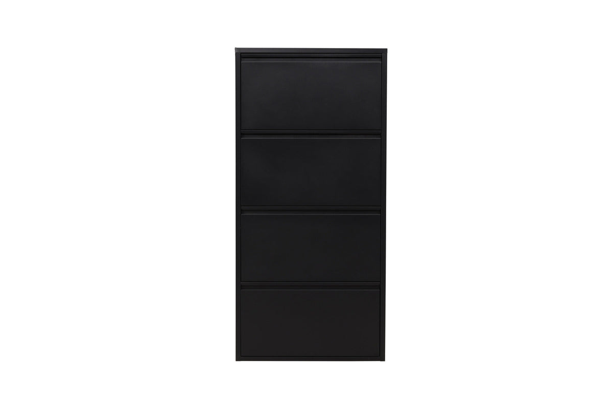 Ushuaia Kabinett in Schwarz präsentiert im Onlineshop von KAQTU Design AG. Schuhregal ist von Venture Home