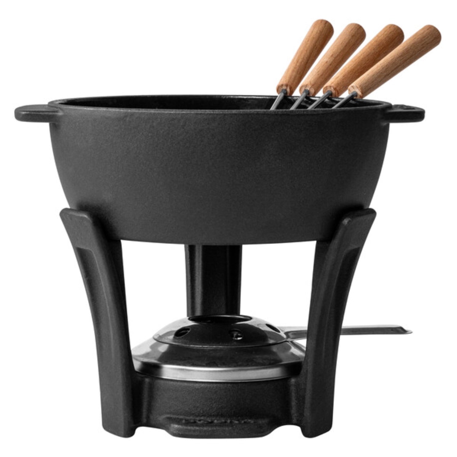 Schwarzes Jesi Kissen aus Baumwolle von Creative Collection, ideal für stilvolle Wohnräume und als dekoratives Element.