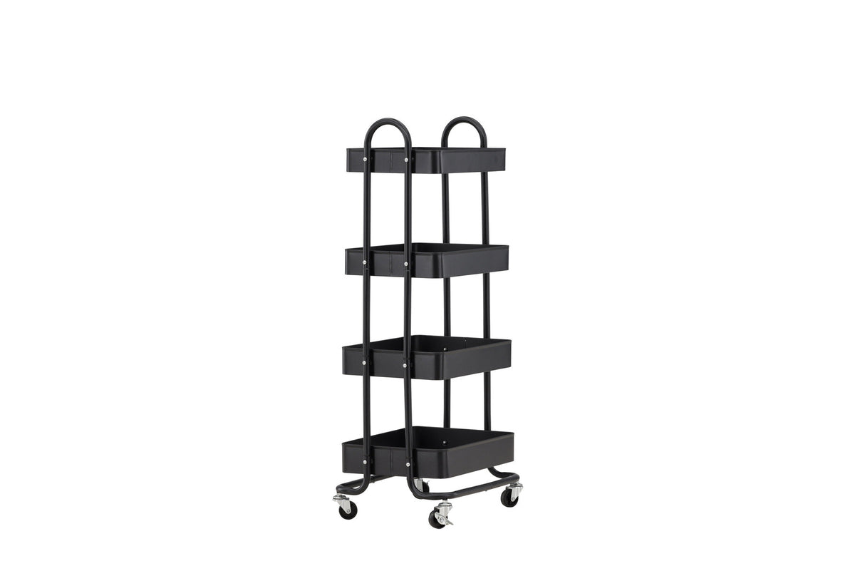 Manaus Kommode in Schwarz präsentiert im Onlineshop von KAQTU Design AG. Servierwagen ist von Venture Home
