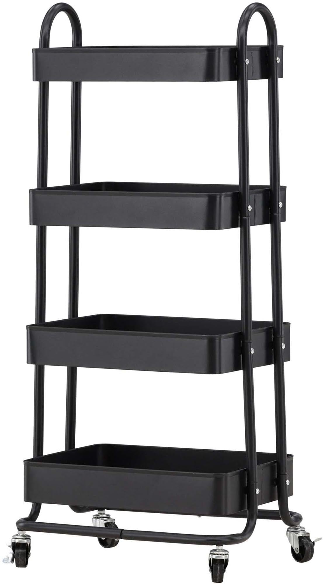 Entdecken Sie die elegante Manaus Kommode von Venture Home – ein vielseitiger Servierwagen aus langlebigem Stahl, perfekt für jeden Raum.