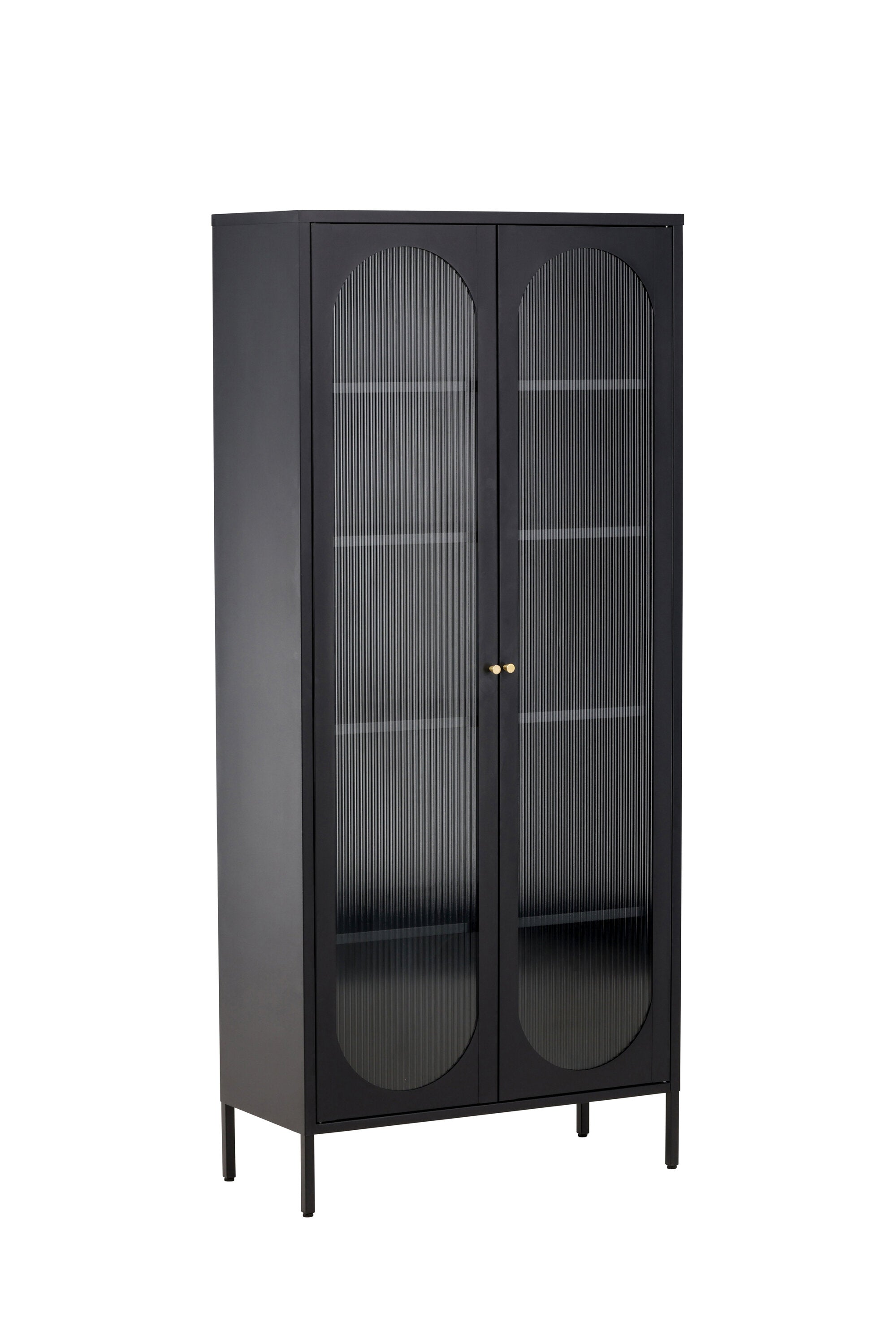 Lima Kabinett in Schwarz präsentiert im Onlineshop von KAQTU Design AG. Cabinet ist von Venture Home