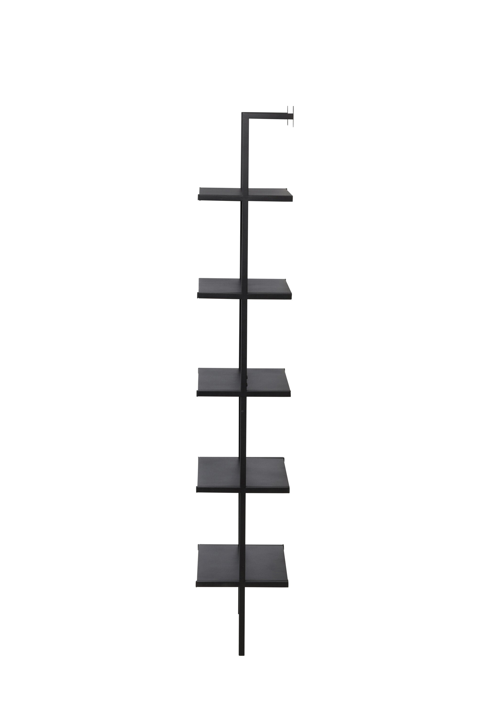Caracas Regal in Schwarz präsentiert im Onlineshop von KAQTU Design AG. Wandregal ist von Venture Home