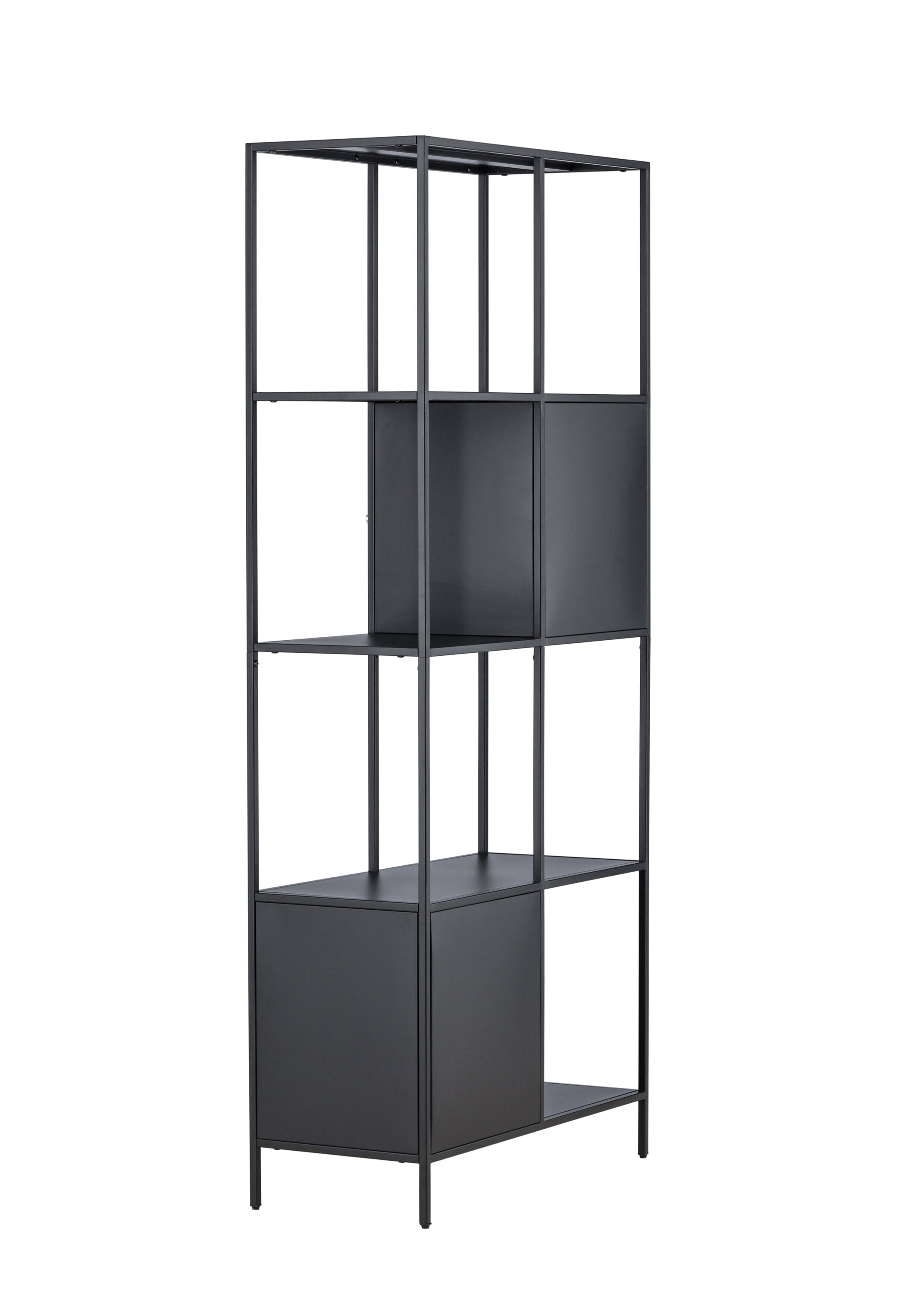 Porto Regal in Schwarz präsentiert im Onlineshop von KAQTU Design AG. Standregal ist von Venture Home